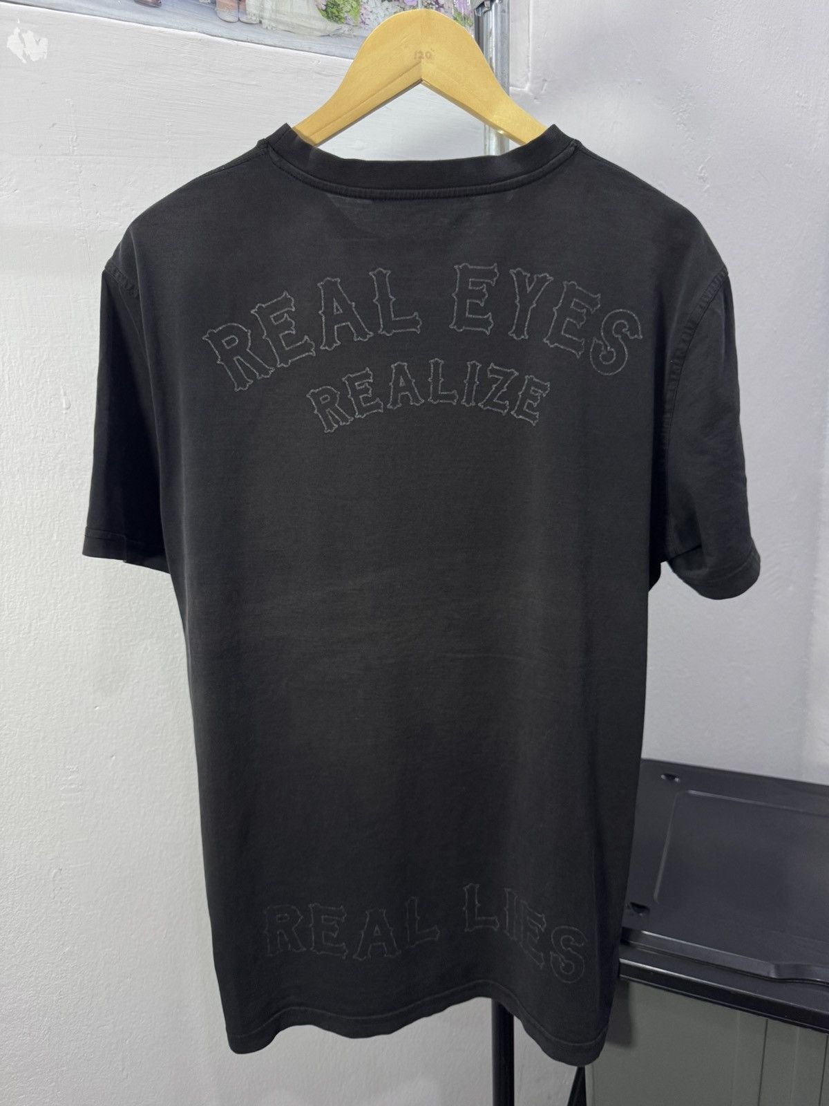 Givenchy 🔥Givenchy “Real Eyes Realize Real Lies” T-Shirt XL Size US XL / EU 56 / 4 - 3 Thumbnail