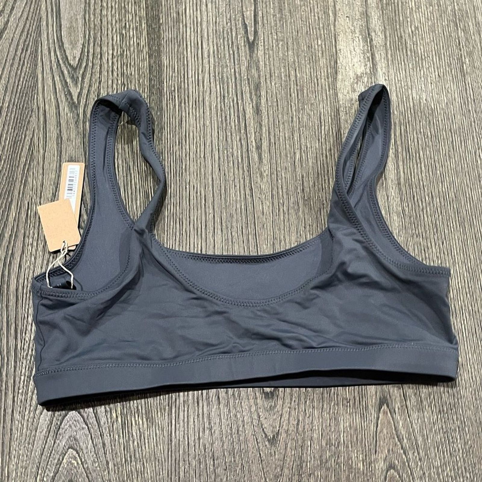SKIMS NWT Skims Swimwear Signature Swim Tank Bikini Top Scoop L Size ONE SIZE - 4 Thumbnail