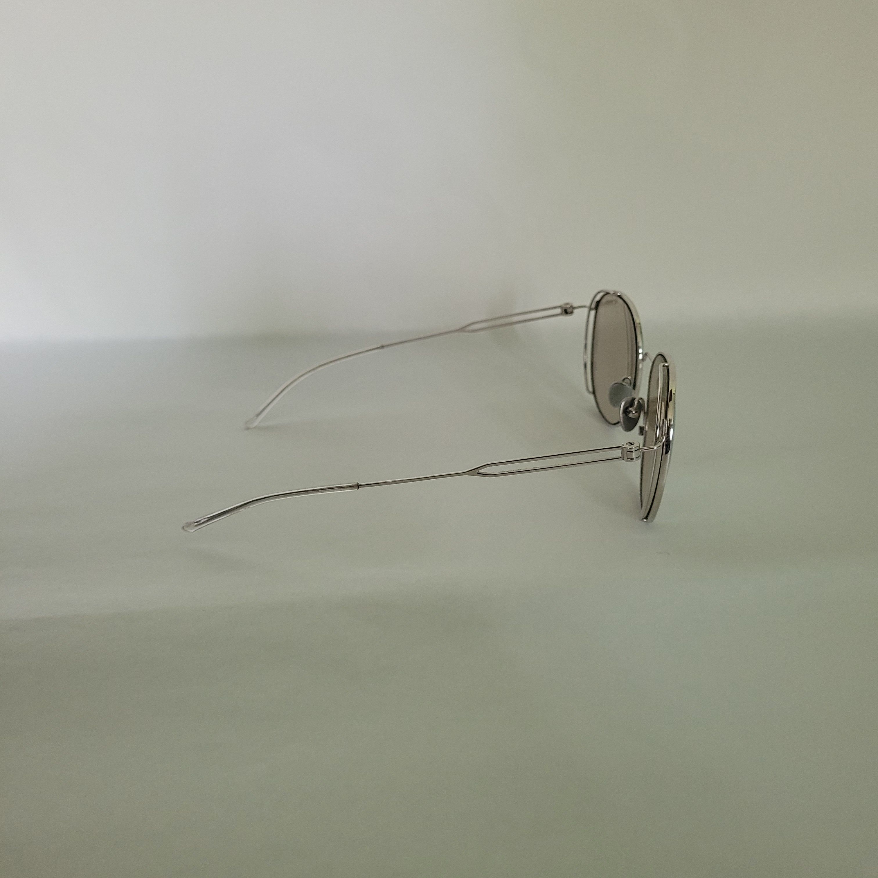 Calvin Klein × Calvin Klein 205W39NYC × Raf Simons Calvin Klein 205W39NYC by Raf Simons titanium sunglasses Size ONE SIZE - 8 Thumbnail
