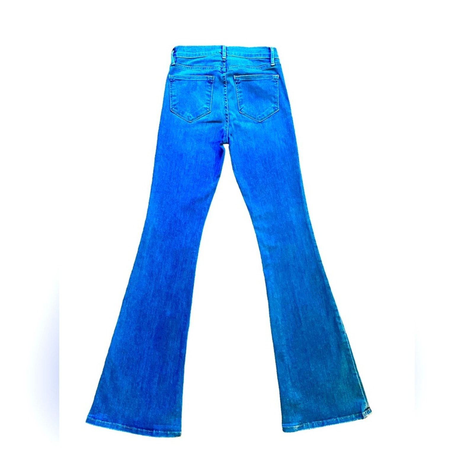 Frame FRAME LE HIGH FLARE JEANS Size 25" / US 0 / IT 36 - 2 Thumbnail