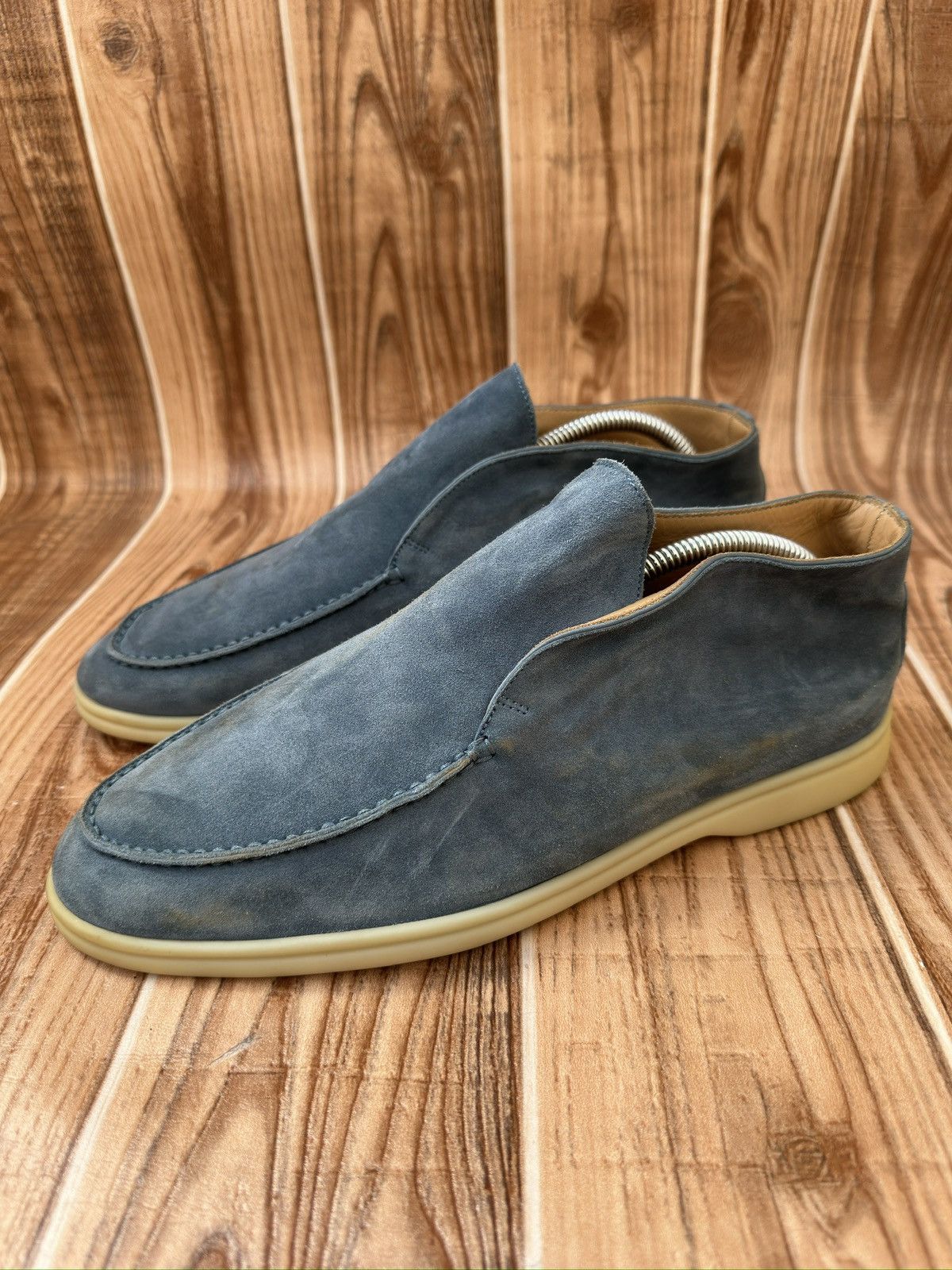 Loro Piana Loro Piana Dark Cyan Open Walk Ankle Boots Size US 8.5 / EU 41-42 - 5 Thumbnail