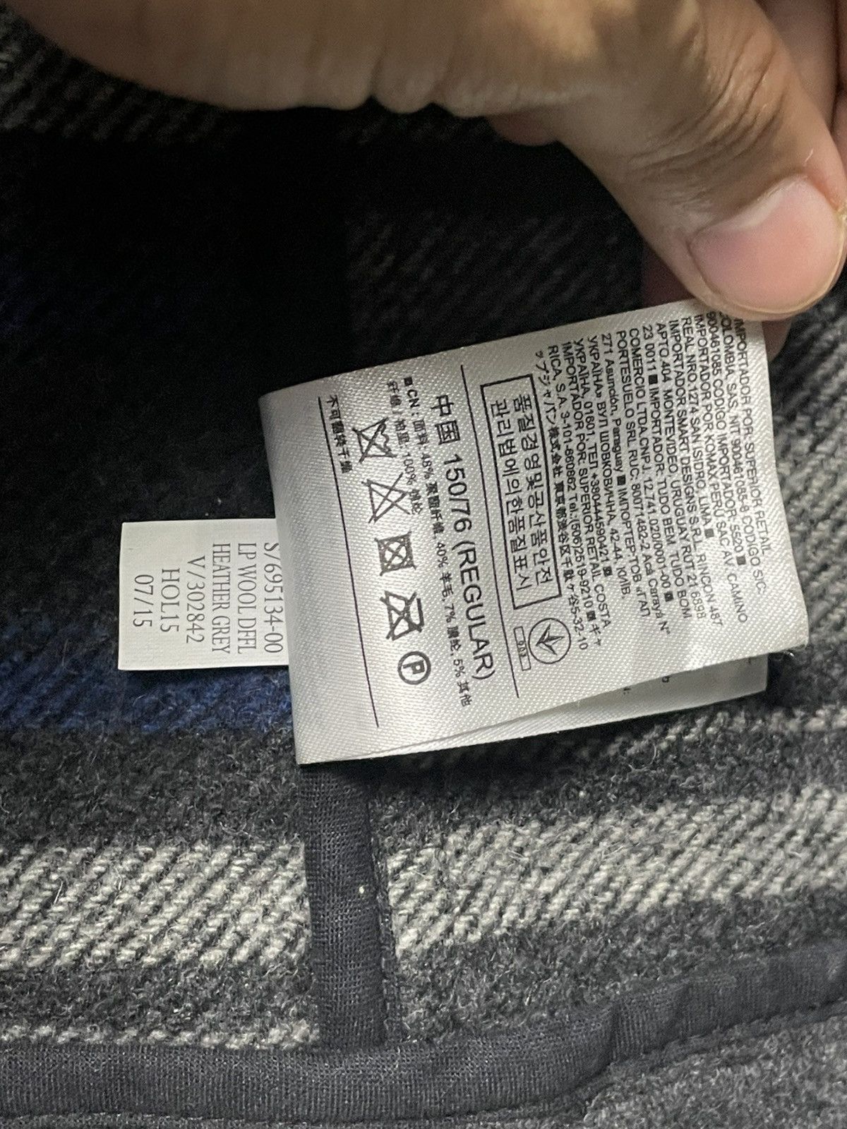 Gap × Vintage Vintage Gap Kids Wool Hooded Coat (46) Size US S / EU 44-46 / 1 - 9 Thumbnail