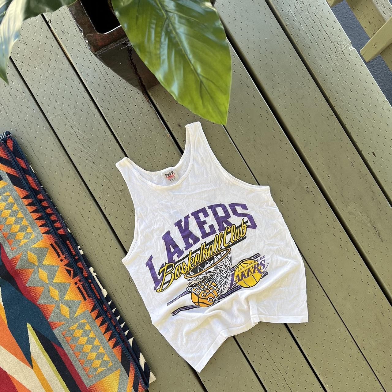 Nike × Vintage Vintage Lakers 90s Shirt Size US M / EU 48-50 / 2 - 1 Thumbnail