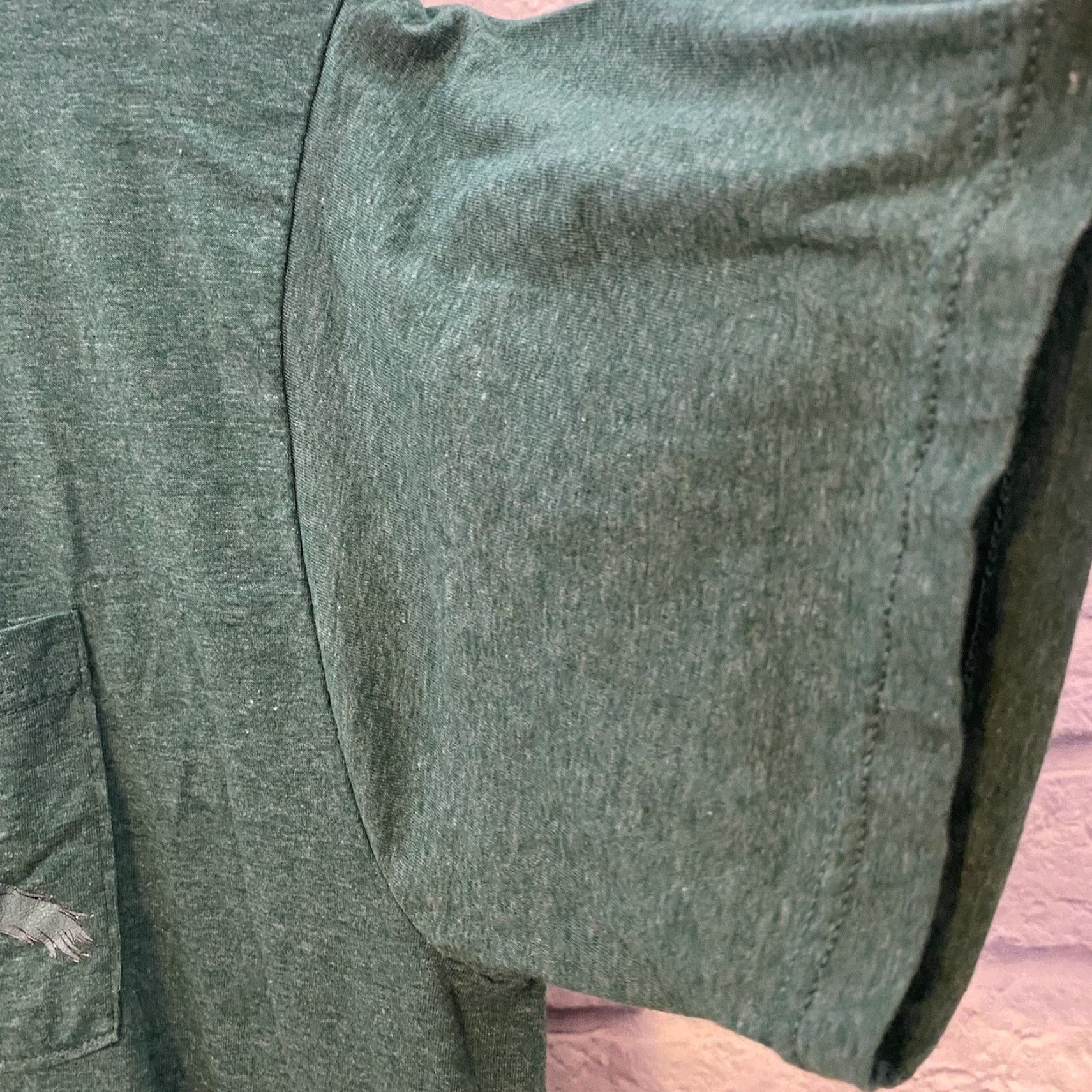 Fruit Of The Loom VINTAGE Lion King Simba Front Pocket T-Shirt Rafiki XL Mens Green Size US XL / EU 56 / 4 - 4 Thumbnail
