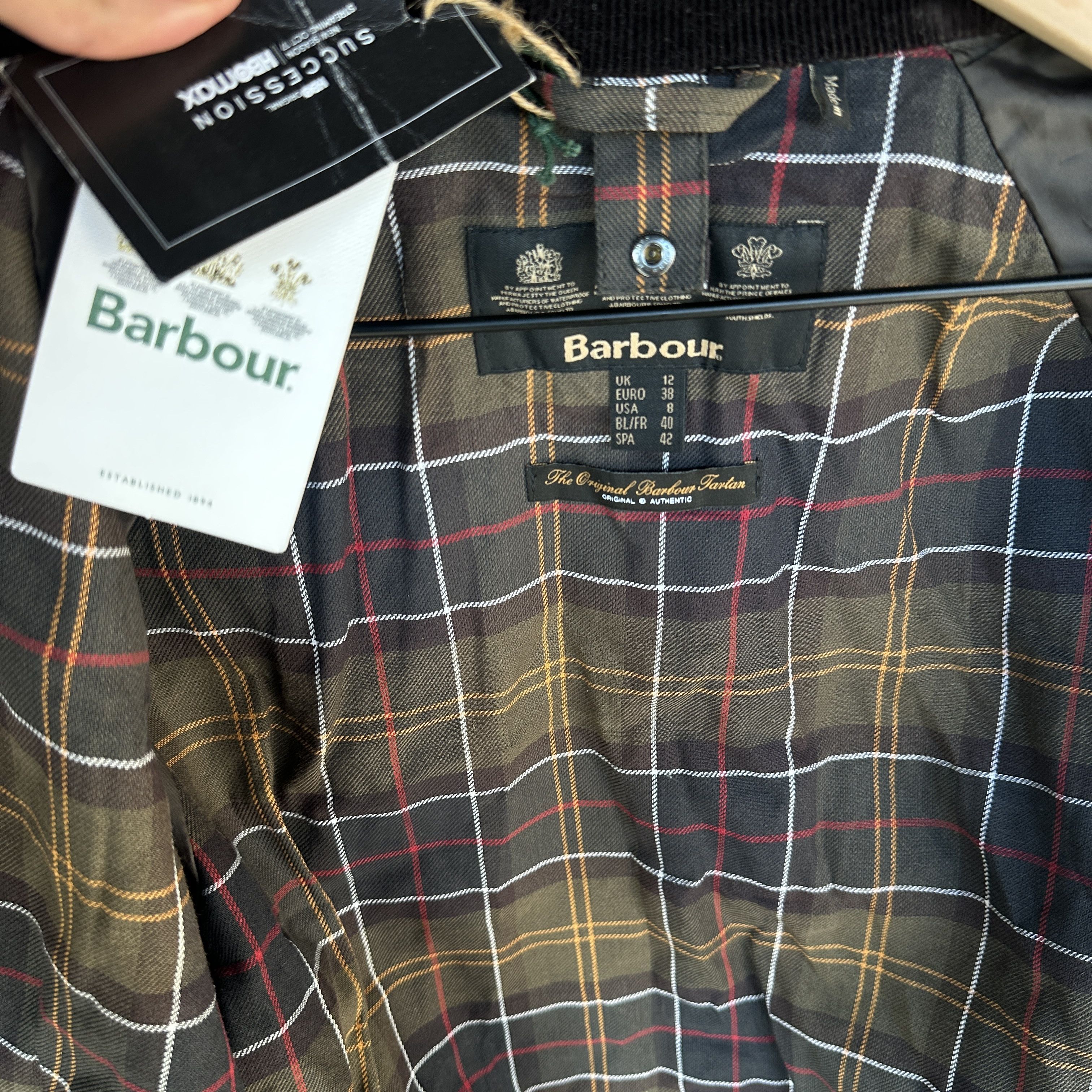 Barbour Barbour Beadnell Wax Jacket Womens Succession Waystar Royco Size M / US 6-8 / IT 42-44 - 8 Thumbnail