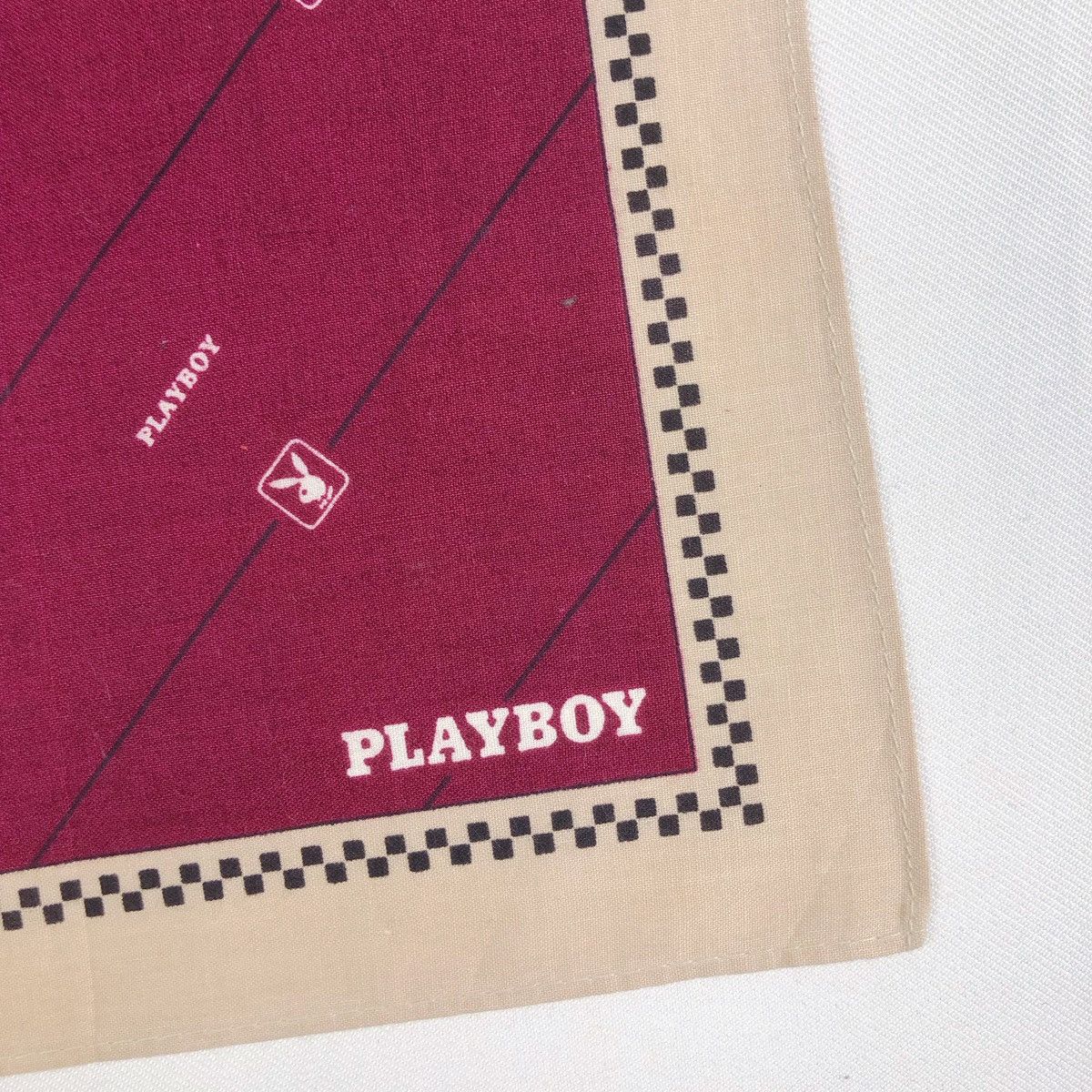 Playboy Rare Vintage Playboy Handkerchief Bandana Size ONE SIZE - 3 Thumbnail
