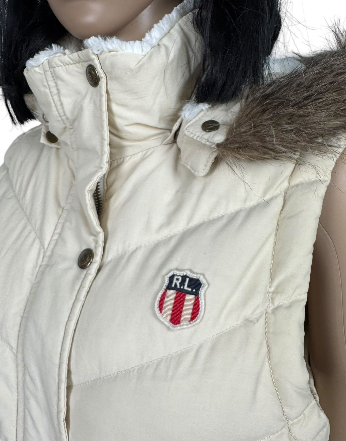 Polo Ralph Lauren Polo Ralph Lauren Beige Down Gilet Hooded Vest size M Size M / US 6-8 / IT 42-44 - 11 Thumbnail