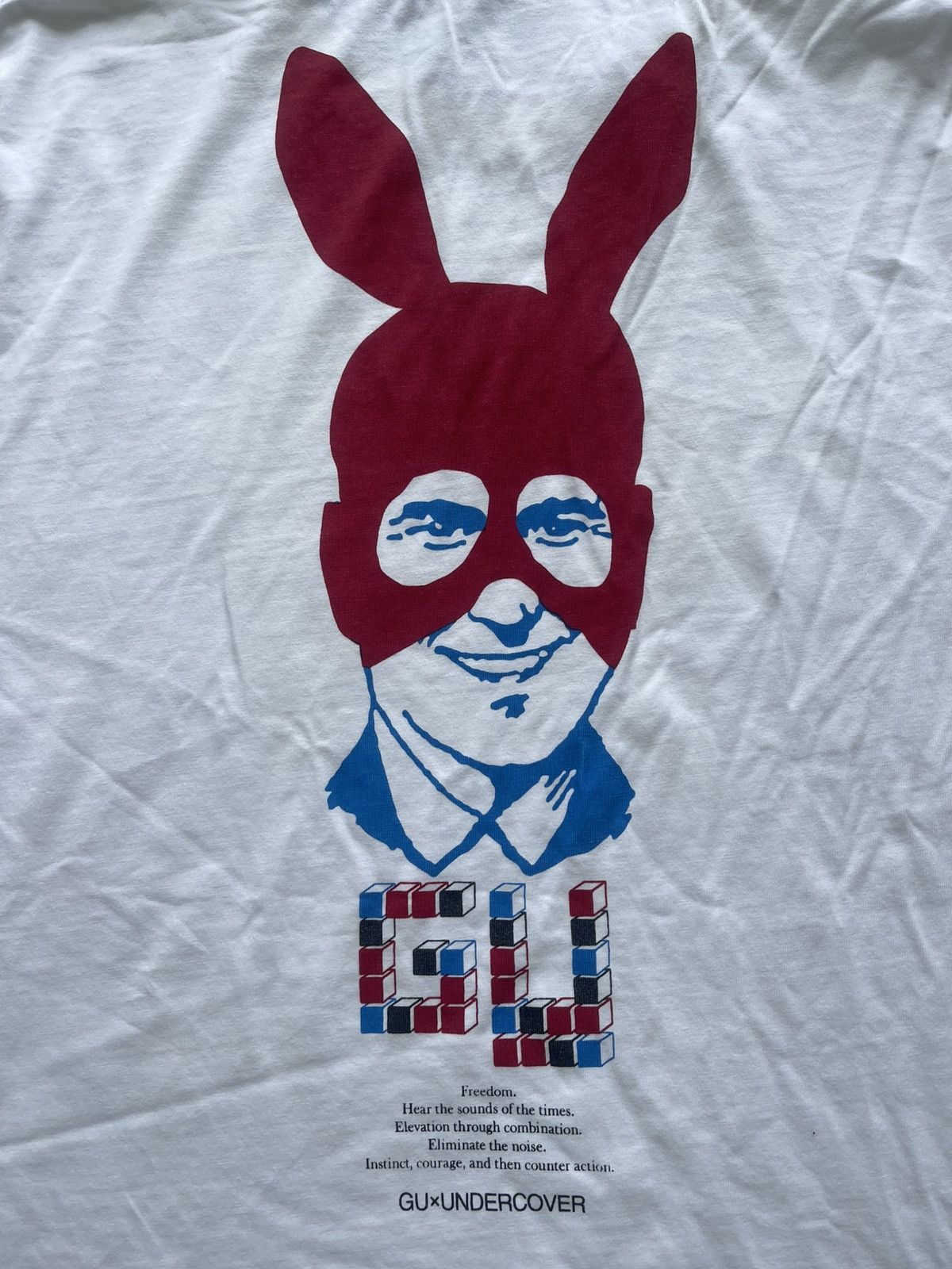 GU 🇯🇵VINTAGE GU X UNDERCOVER JUN TAKAHASHI COLLABORATION RARE Size US XL / EU 56 / 4 - 2 Thumbnail