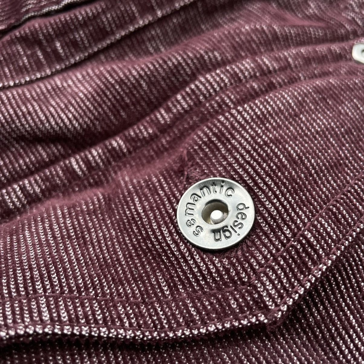 Isamu Katayama Backlash 🇯🇵 SEMANTIC DESIGN CORDUROY BUCKLE PANTS Size US 28 / EU 44 - 14 Thumbnail