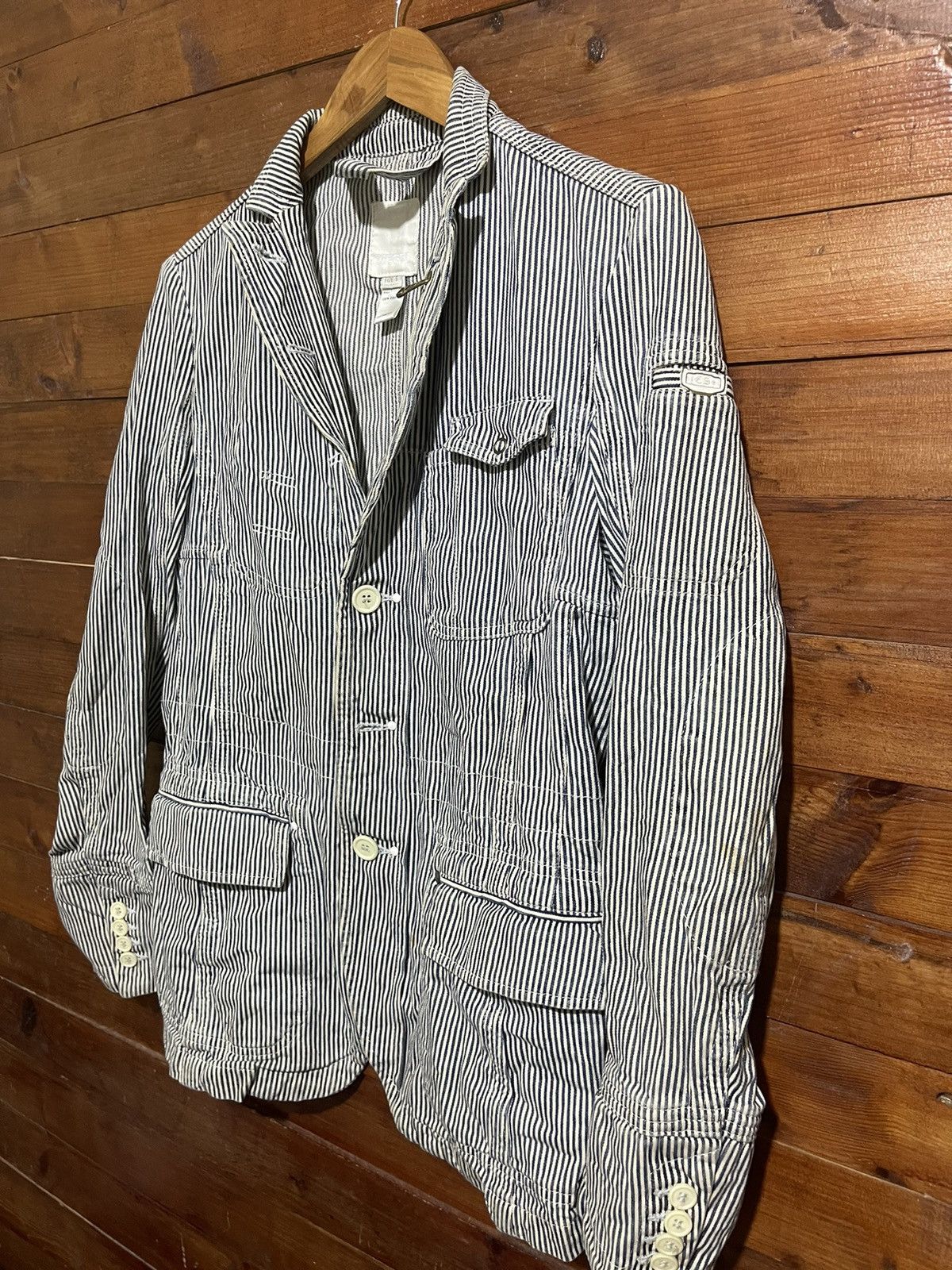 Diesel Diesel hickory stripe jacket Size US S / EU 44-46 / 1 - 3 Thumbnail