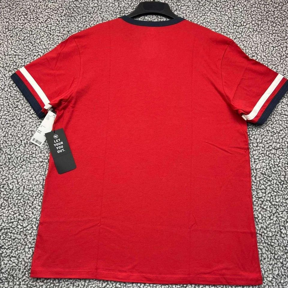 47 Brand Washington Nationals Shirt Men Short Sleeve Cotton New XL Size US XL / EU 56 / 4 - 2 Thumbnail