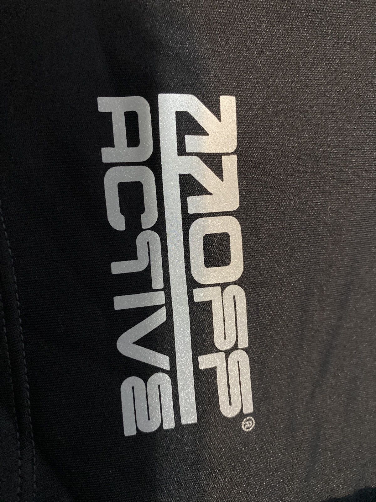 Off-White × Virgil Abloh Off-White Running L/S Tee Black Silver Size US M / EU 48-50 / 2 - 9 Thumbnail