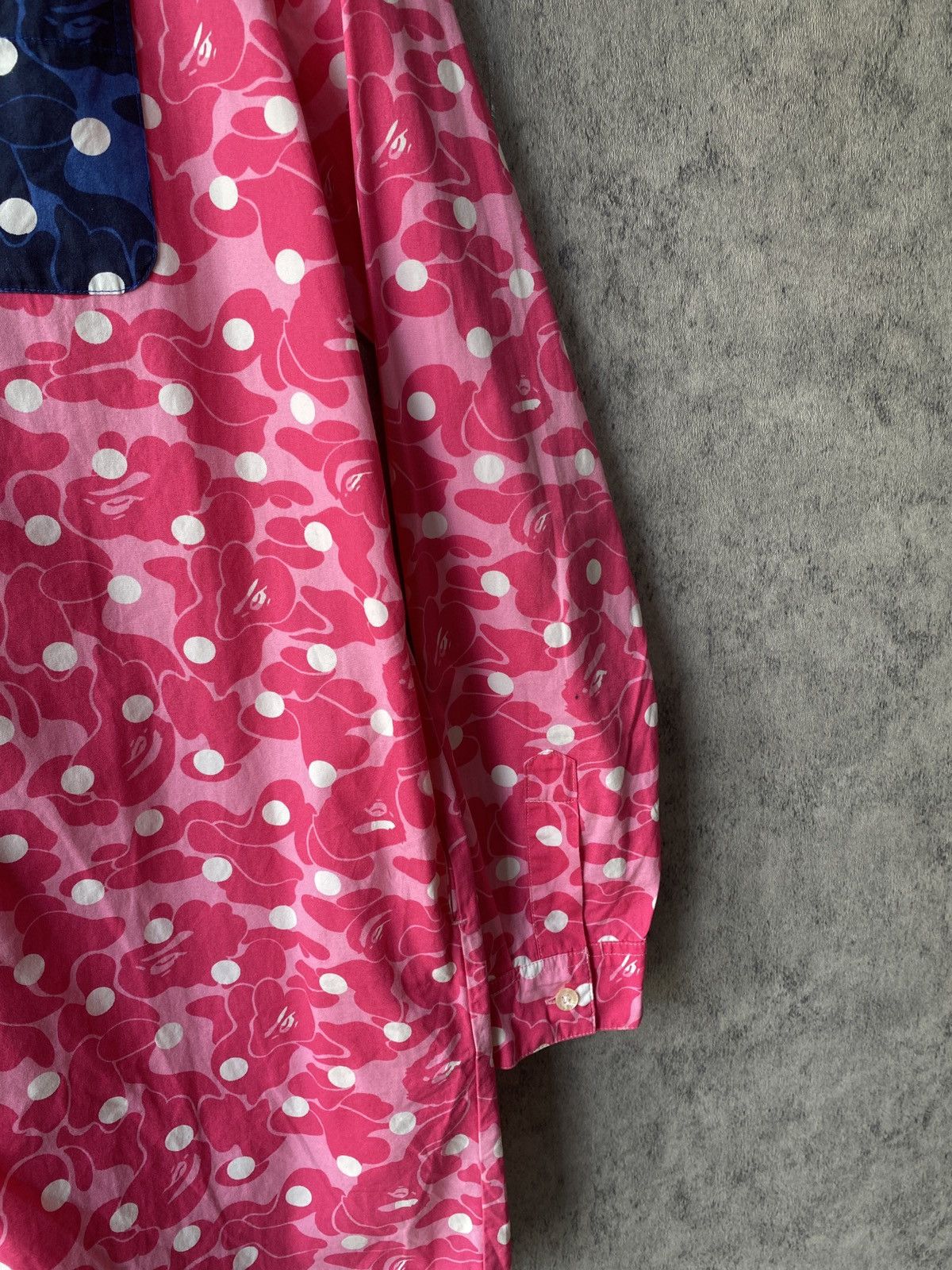 Bape Bape ABC Camo Pink Button Up Shirt Size S / US 4 / IT 40 - 6 Thumbnail
