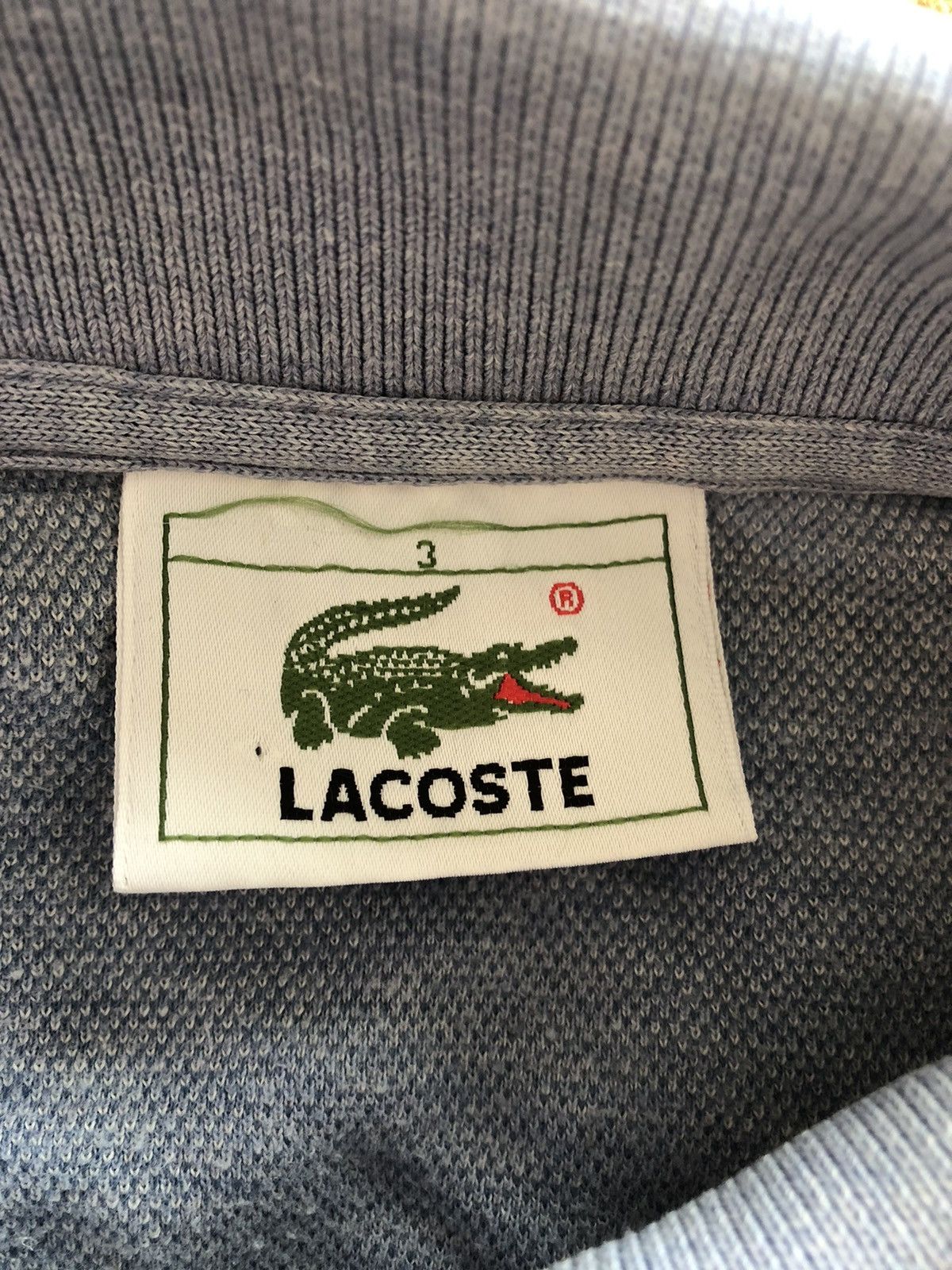 Lacoste LACOSTE VINTAGE QUALITY LONG SLEEVE POLO SHIRT Size US L / EU 52-54 / 3 - 3 Thumbnail