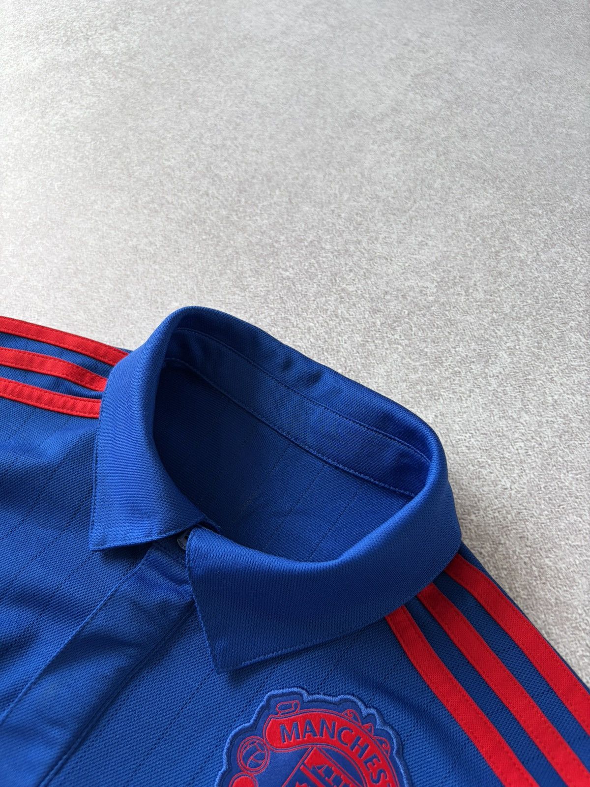 Adidas Adidas Manchester United Blue Red Football Soccer Jersey Size US S / EU 44-46 / 1 - 8 Thumbnail