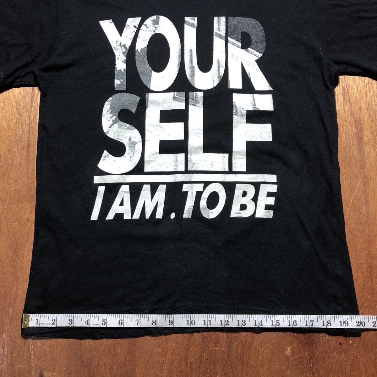 Japanese Brand Beaumont Carr “Yourself I’m To Be” Tee Size US M / EU 48-50 / 2 - 12 Thumbnail