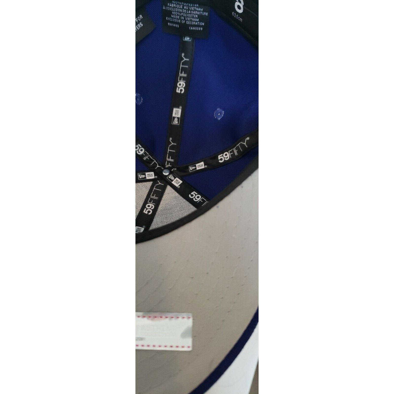 New Era Texas Rangers Hat 2023 ASG Size 8 Blue 5950 New Era Size ONE SIZE - 7 Thumbnail