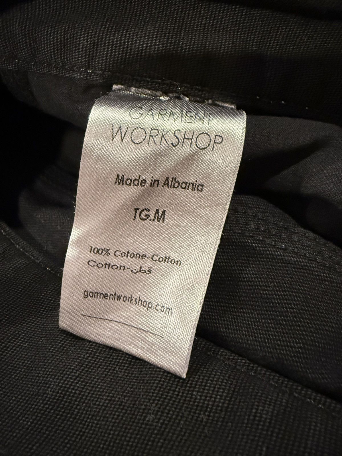 Other BLACK DOUBLE KNEE JEAN GARMENT WORKSHOP Size US 32 / EU 48 - 6 Thumbnail