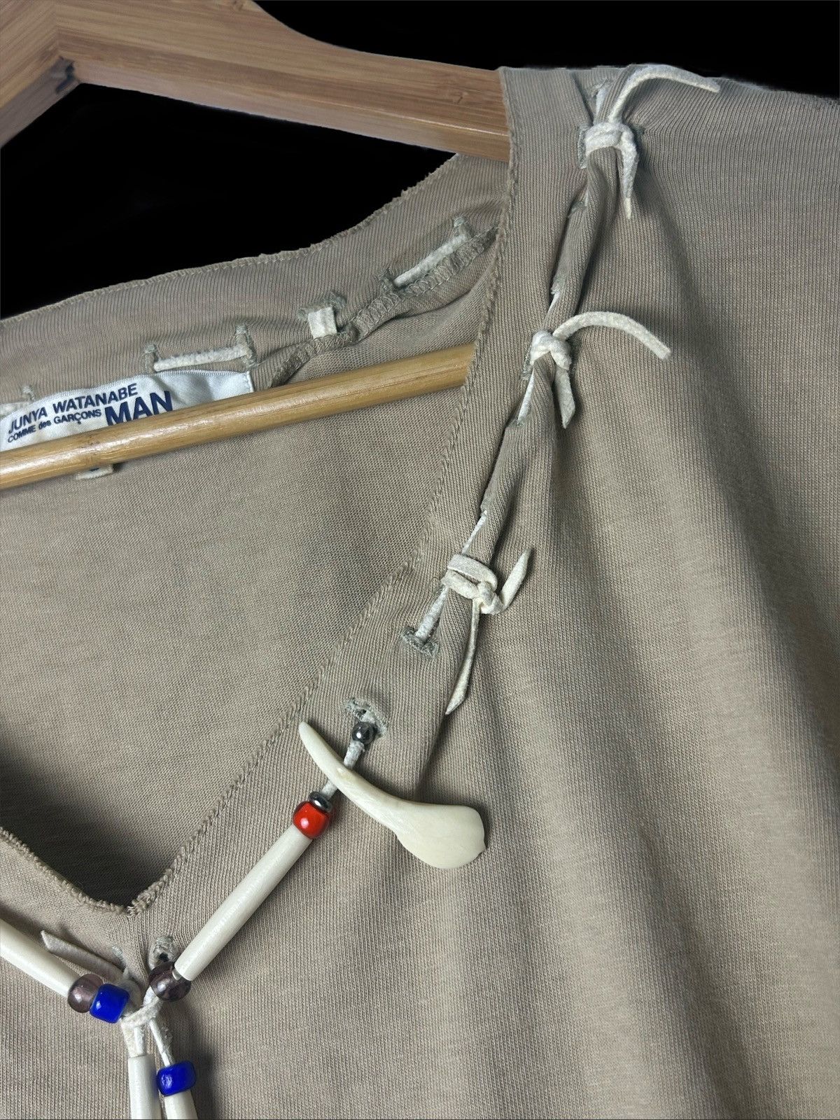 Junya Watanabe Junya Watanabe Man FW2003 Native Feather Shirt Size US S / EU 44-46 / 1 - 9 Thumbnail