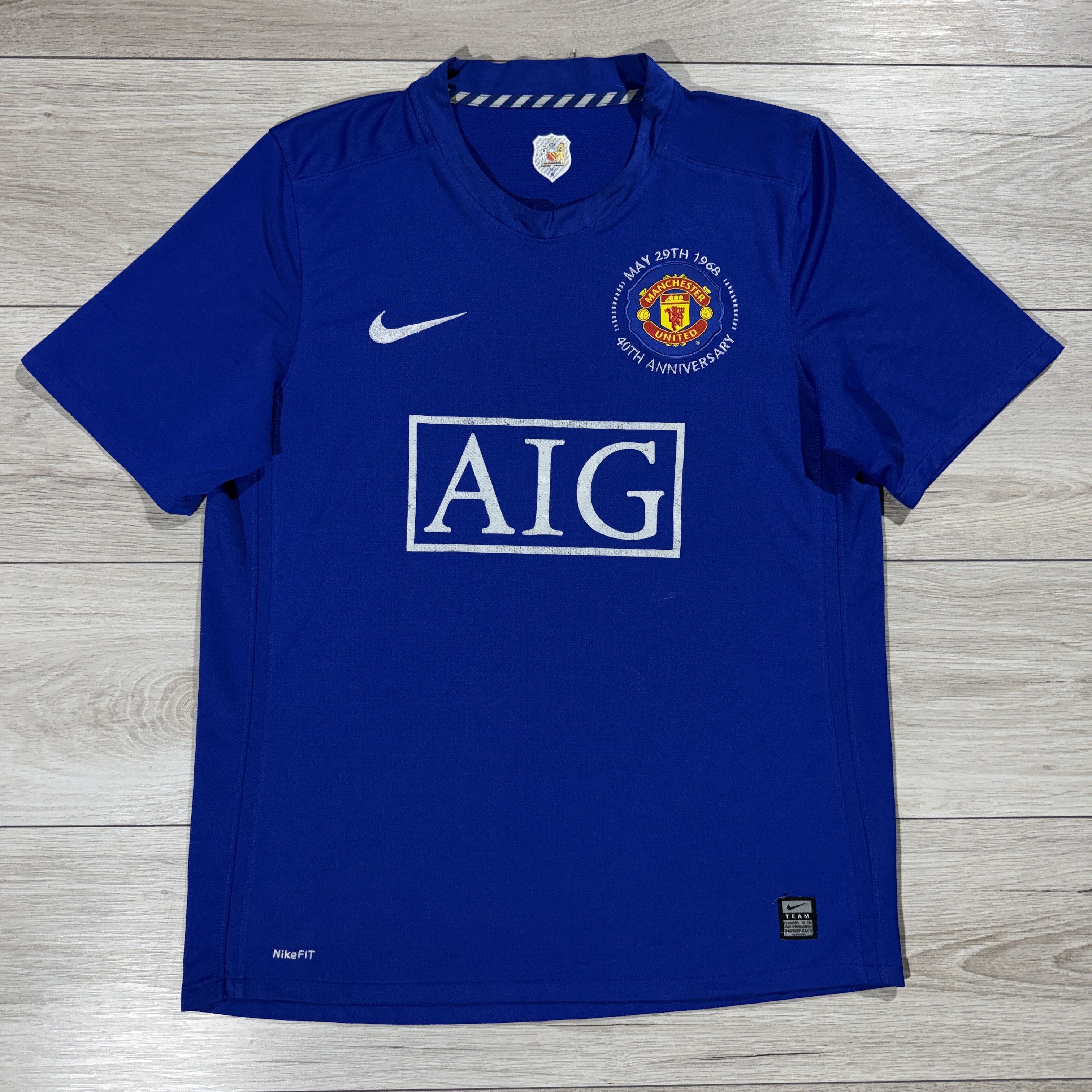Nike Nike Manchester United 2008 2009 Third Shirt Soccer Jersey Size US M / EU 48-50 / 2 - 1 Thumbnail