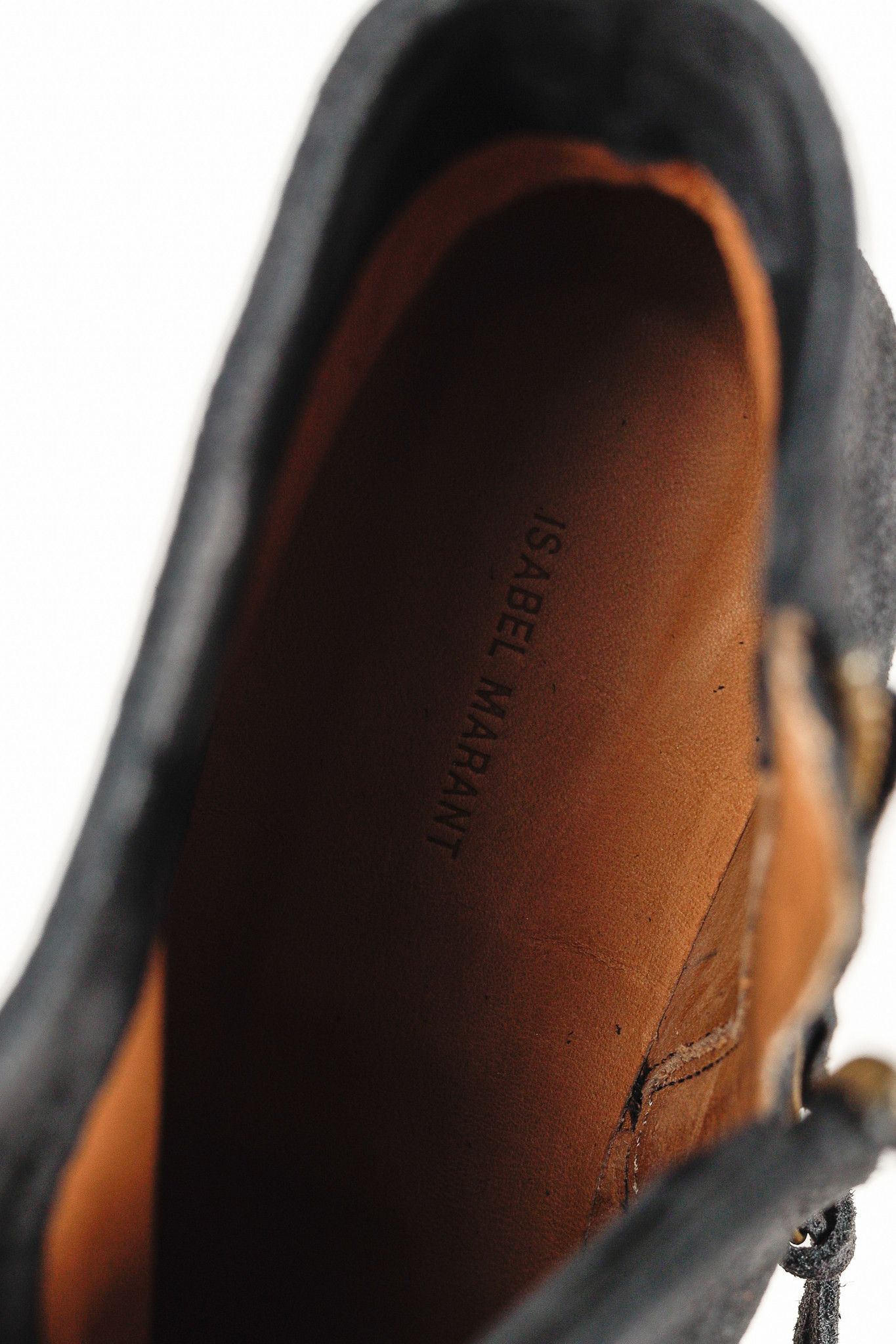 Isabel Marant Isabel Marant Derst Faded Black Velvet Suede Zip Ankle Boots Size US 8.5 / IT 38.5 - 13 Thumbnail