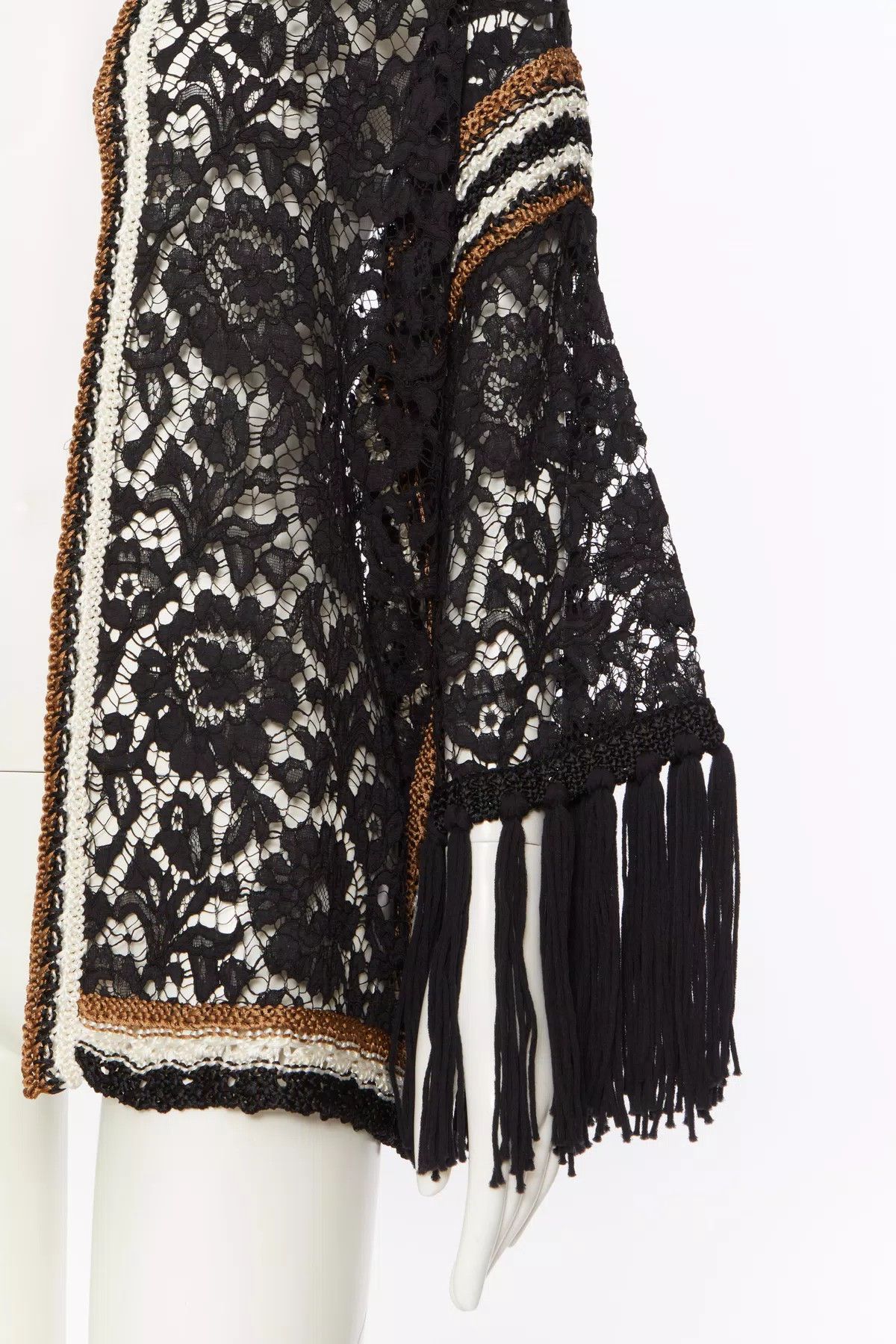 Valentino o1s1wg110426 Lace Cardigan in Multicolor Size L / US 10 / IT 46 - 4 Thumbnail