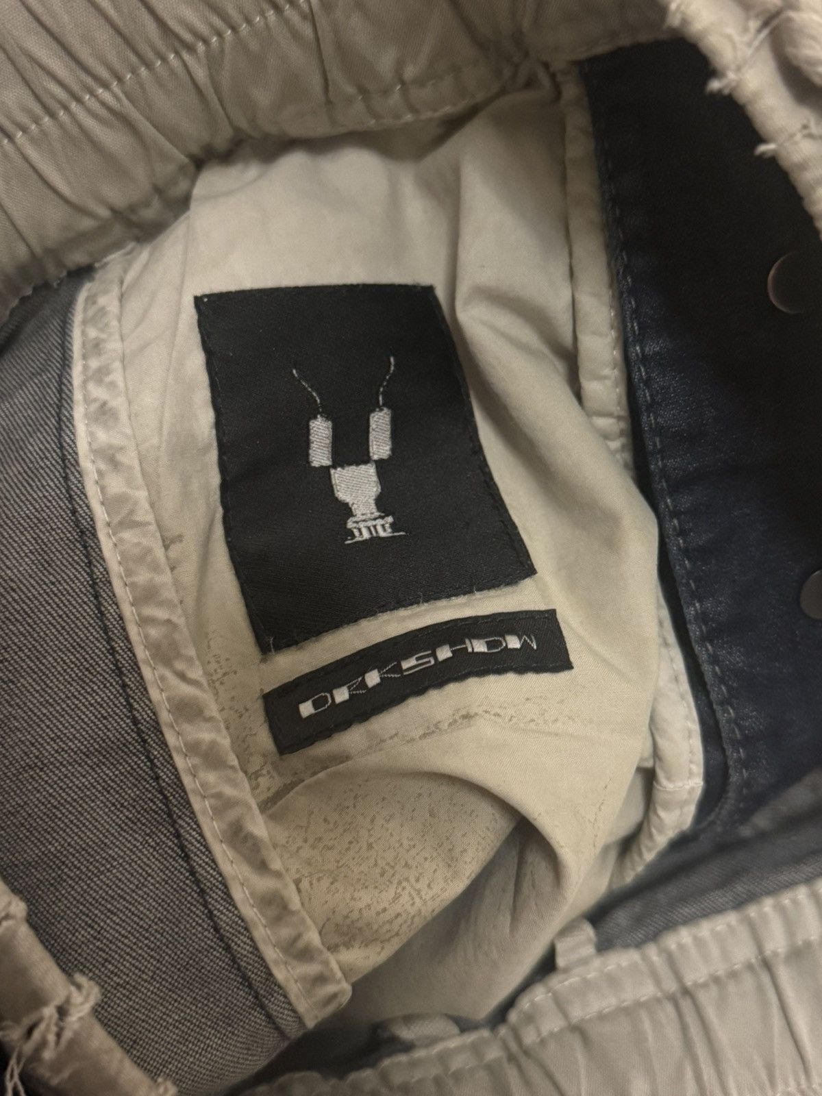 Rick Owens Rick Owens Drkshdw “Hustler” Pusher Denim Pants Size US 30 / EU 46 - 6 Thumbnail
