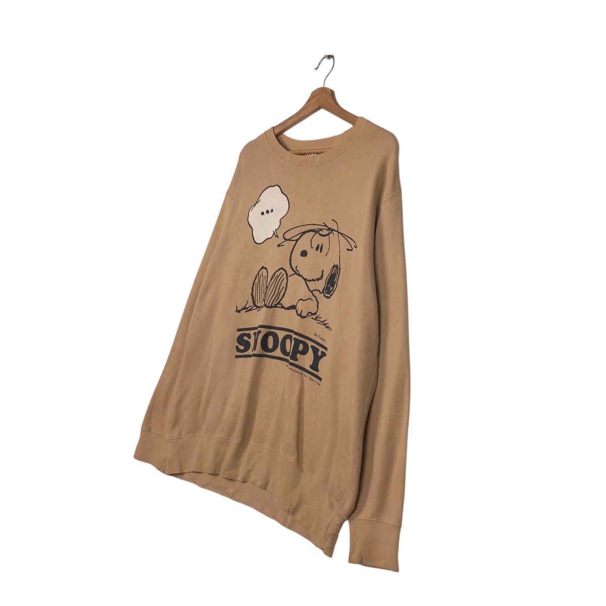 Japanese Brand 📌Vintage Sweatshirt Peanuts Snoopey Big Logo Design Size US XL / EU 56 / 4 - 3 Thumbnail