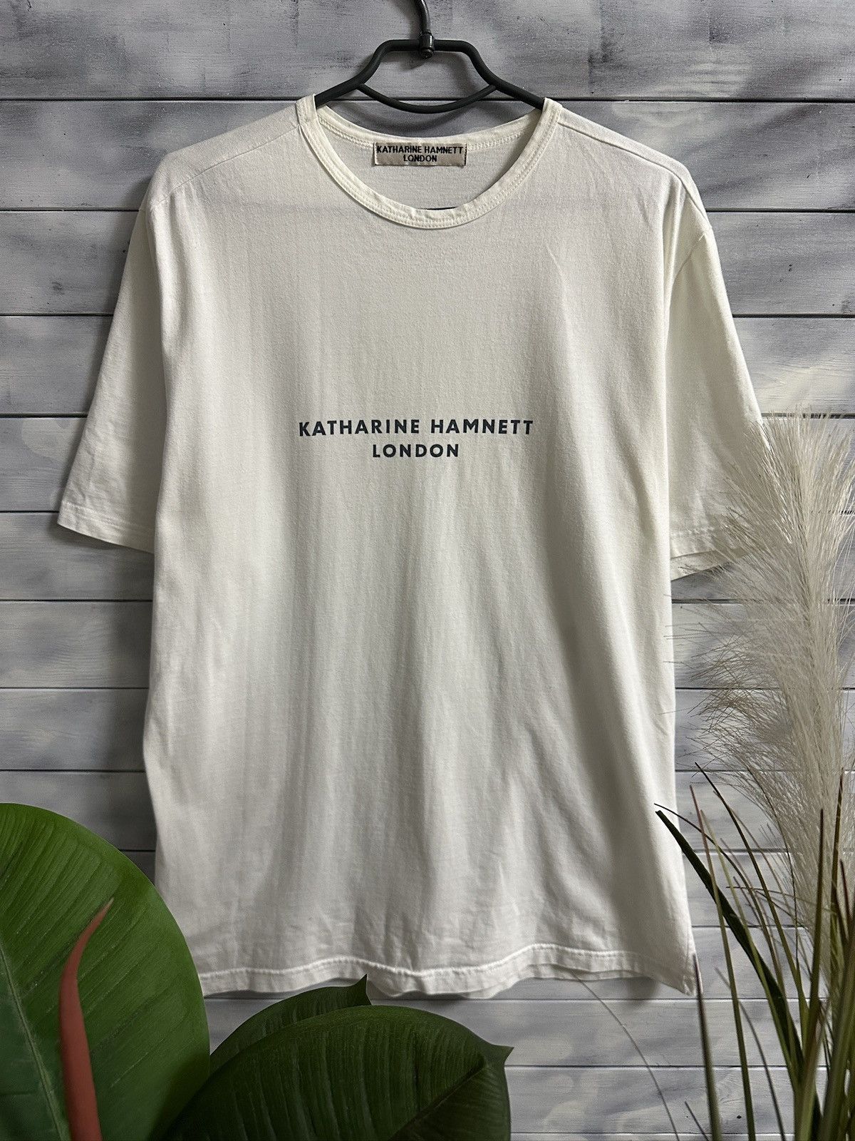 Katharine Hamnett London Rare Vintage T-Shirt Katharine Hamnet London Luxury Size US XXL / EU 58 / 5 - 1 Thumbnail