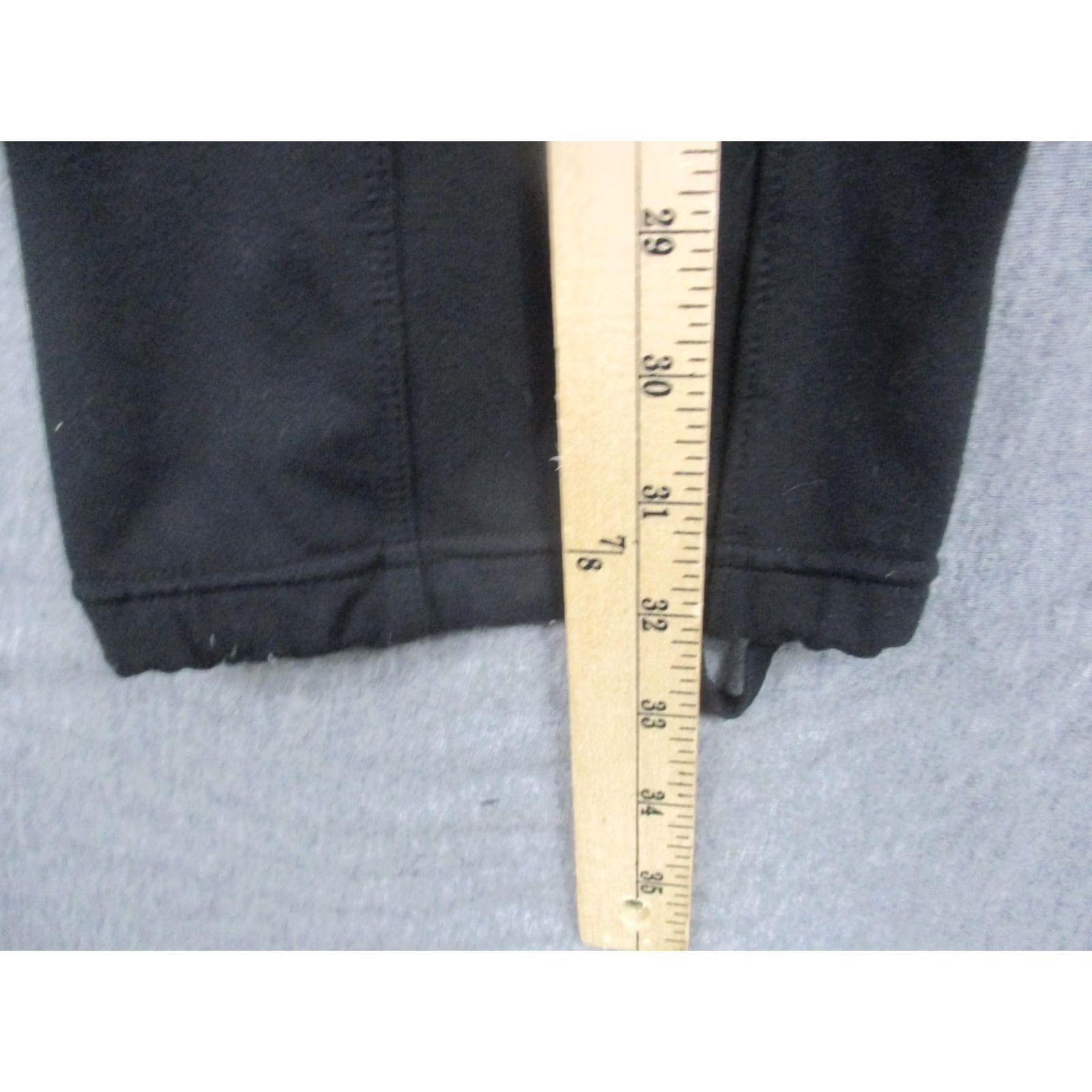 Athleta Athleta Track Pants Womens Small Black Straight Leg Supplex Stretch Pockets Size 28" / US 6 / IT 42 - 4 Thumbnail