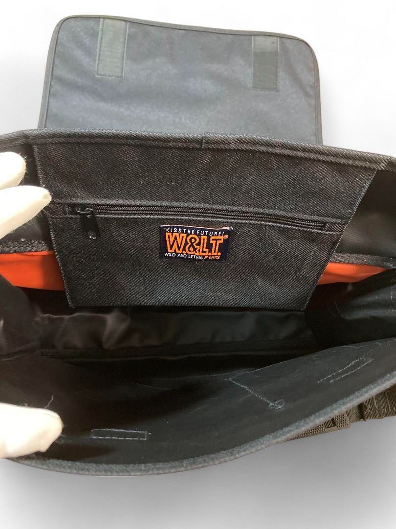 Walter Van Beirendonck Walter Van Beirendonck - Messenger Shoulder Bag Black Size ONE SIZE - 8 Thumbnail