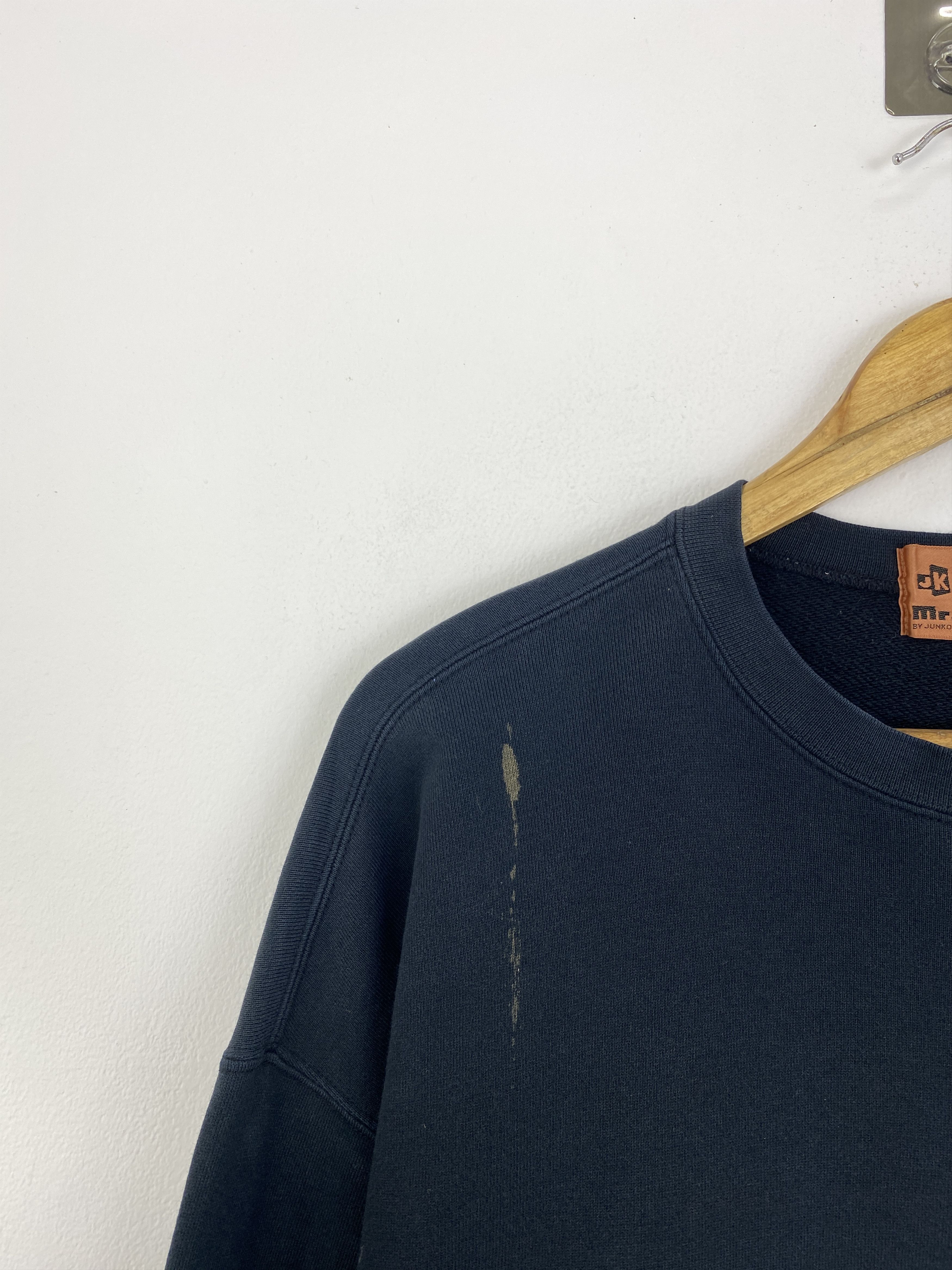 Vintage Vintage Mr.Junko Single Pocket Backhit Sweatshirt SH0028 Size US L / EU 52-54 / 3 - 10 Thumbnail