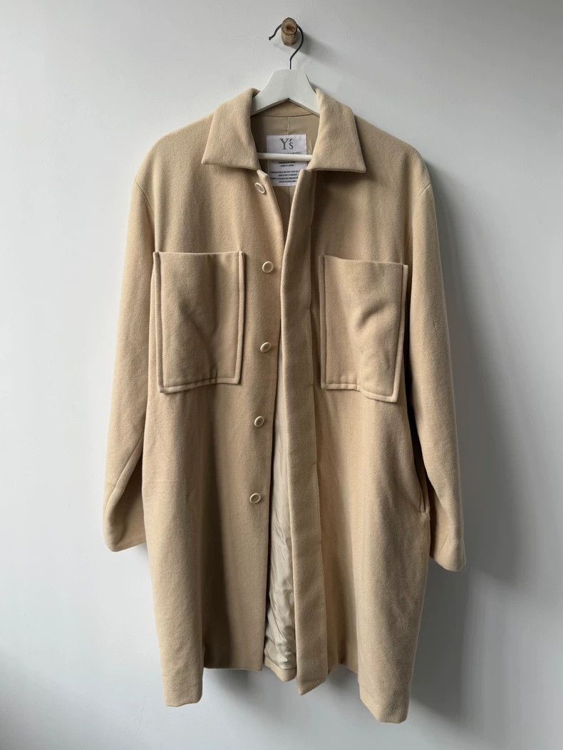 Yohji Yamamoto Yohji Yamamoto Y's Wool Overcoat Size US L / EU 52-54 / 3 - 1 Thumbnail