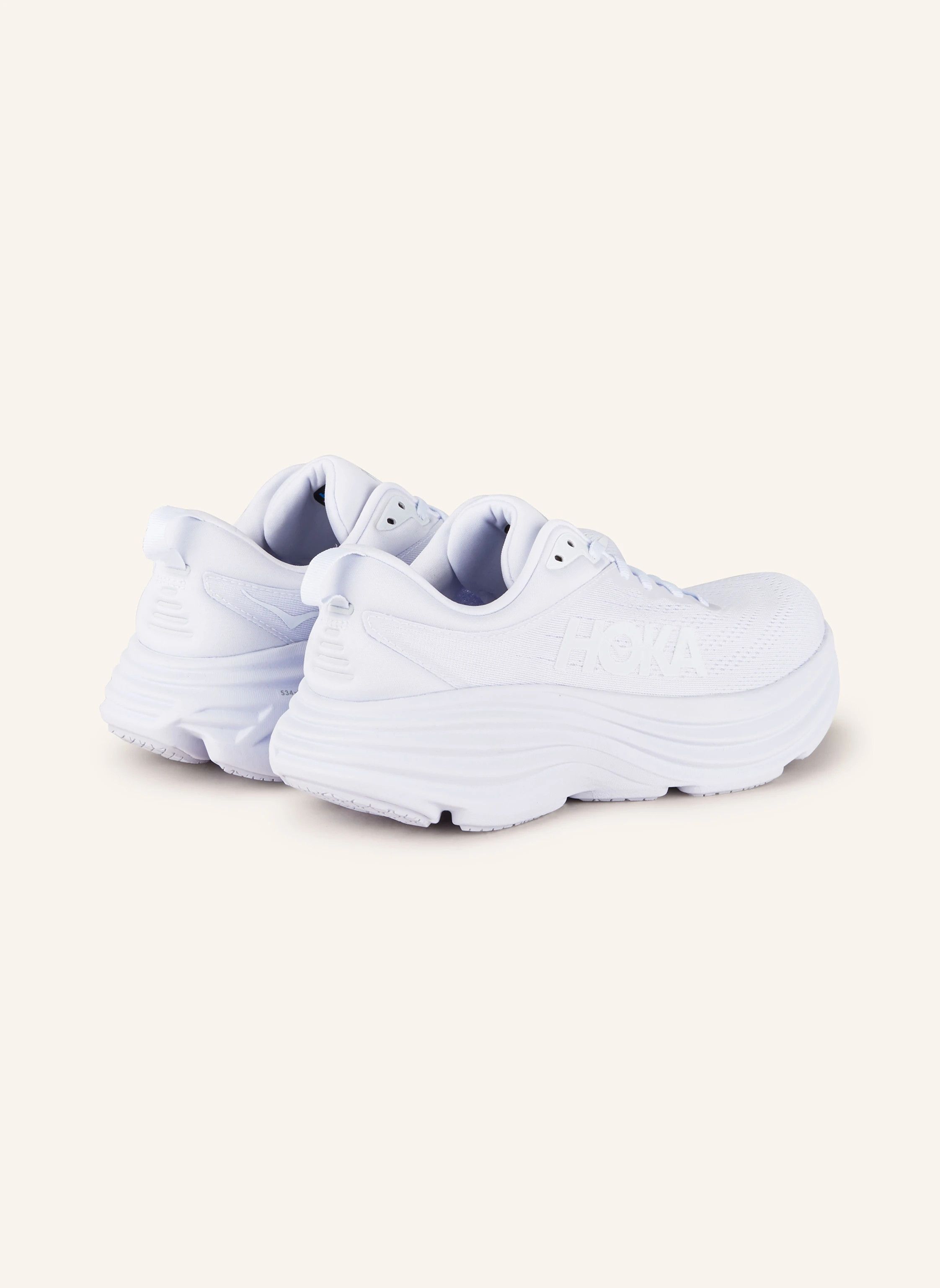 Hoka o1s22i1n0924 Bondi 8 Sneakers in White Size US 11.5 / EU 44-45 - 2 Thumbnail