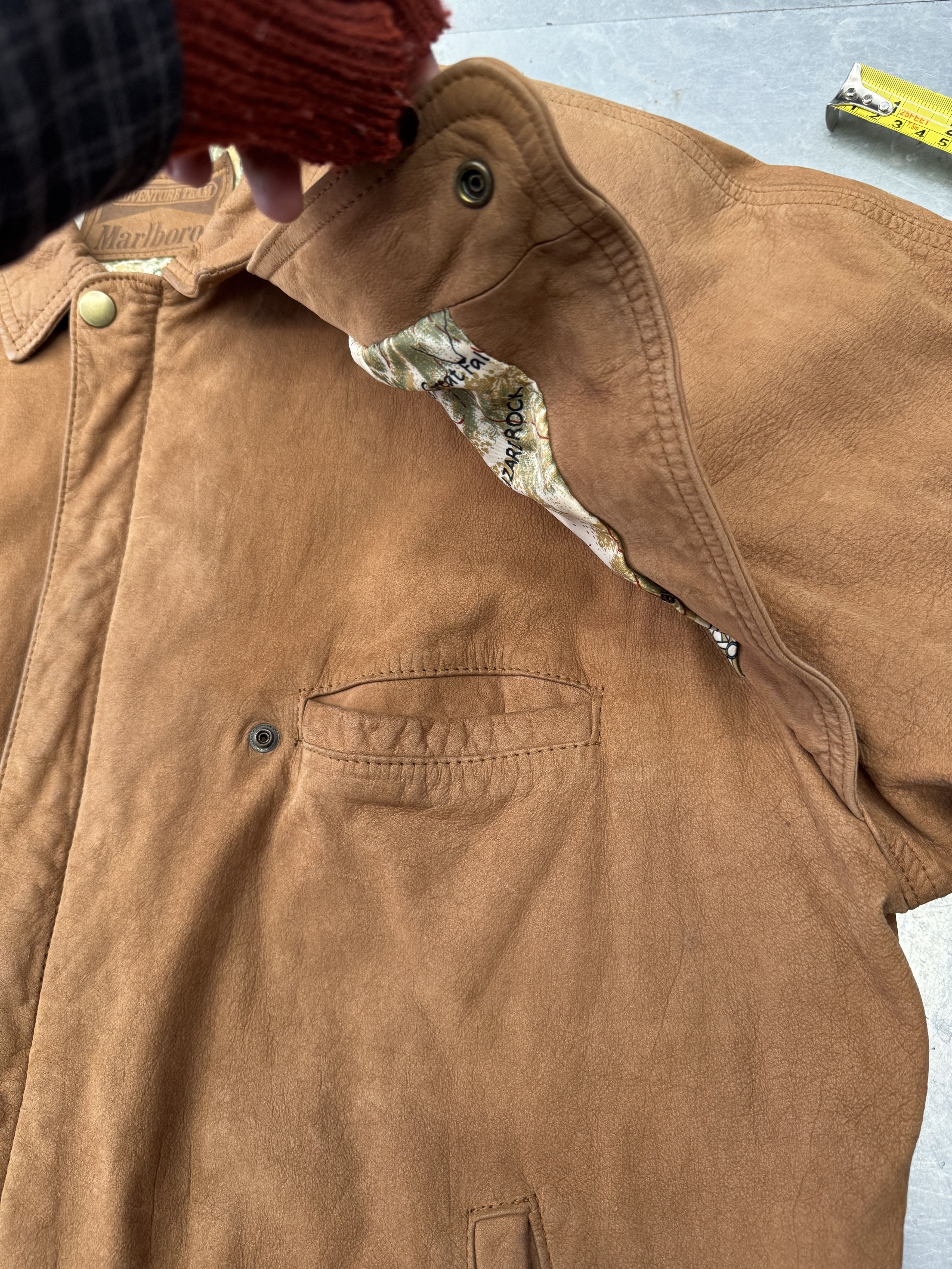 Marlboro Vintage Aviator Jacket Size US XL / EU 56 / 4 - 3 Thumbnail
