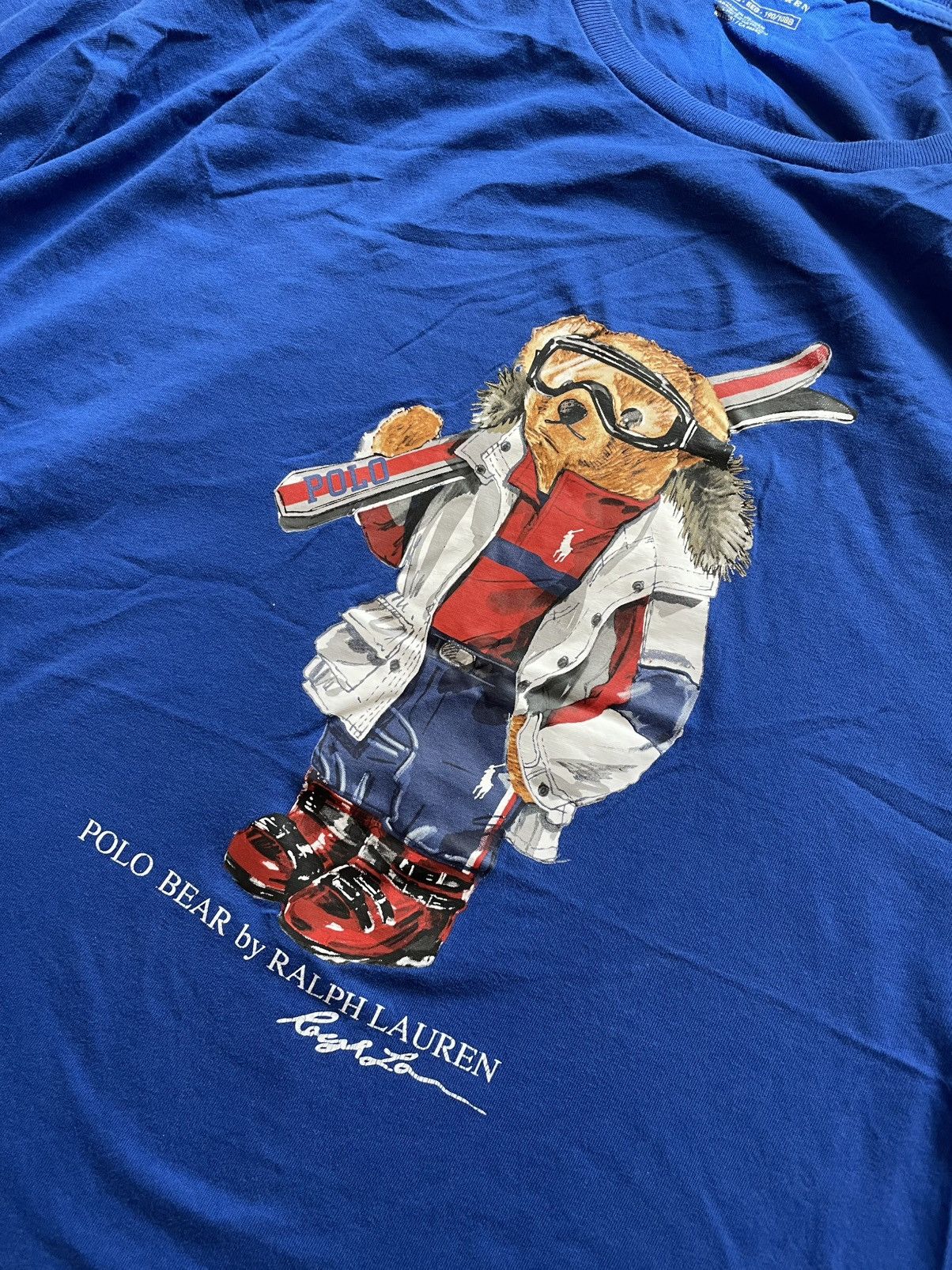 Polo Ralph Lauren × Ralph Lauren Ralph Lauren Polo Bear Long Sleeve Shirt XL-XXL Size US XXL / EU 58 / 5 - 3 Thumbnail