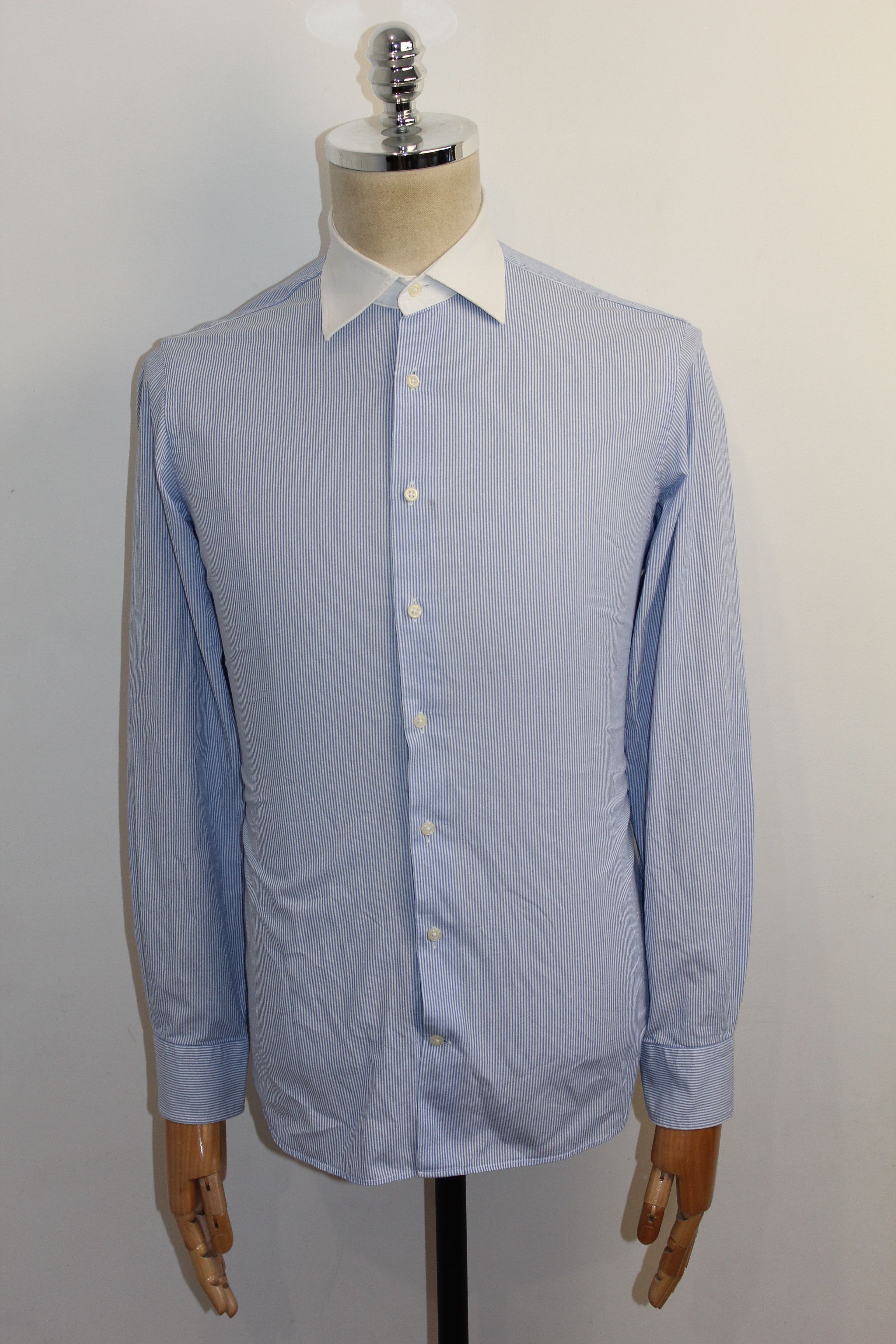 Hackett Hackett Long Sleeve Striped Shirt Top Size M Size US M / EU 48-50 / 2 - 2 Thumbnail