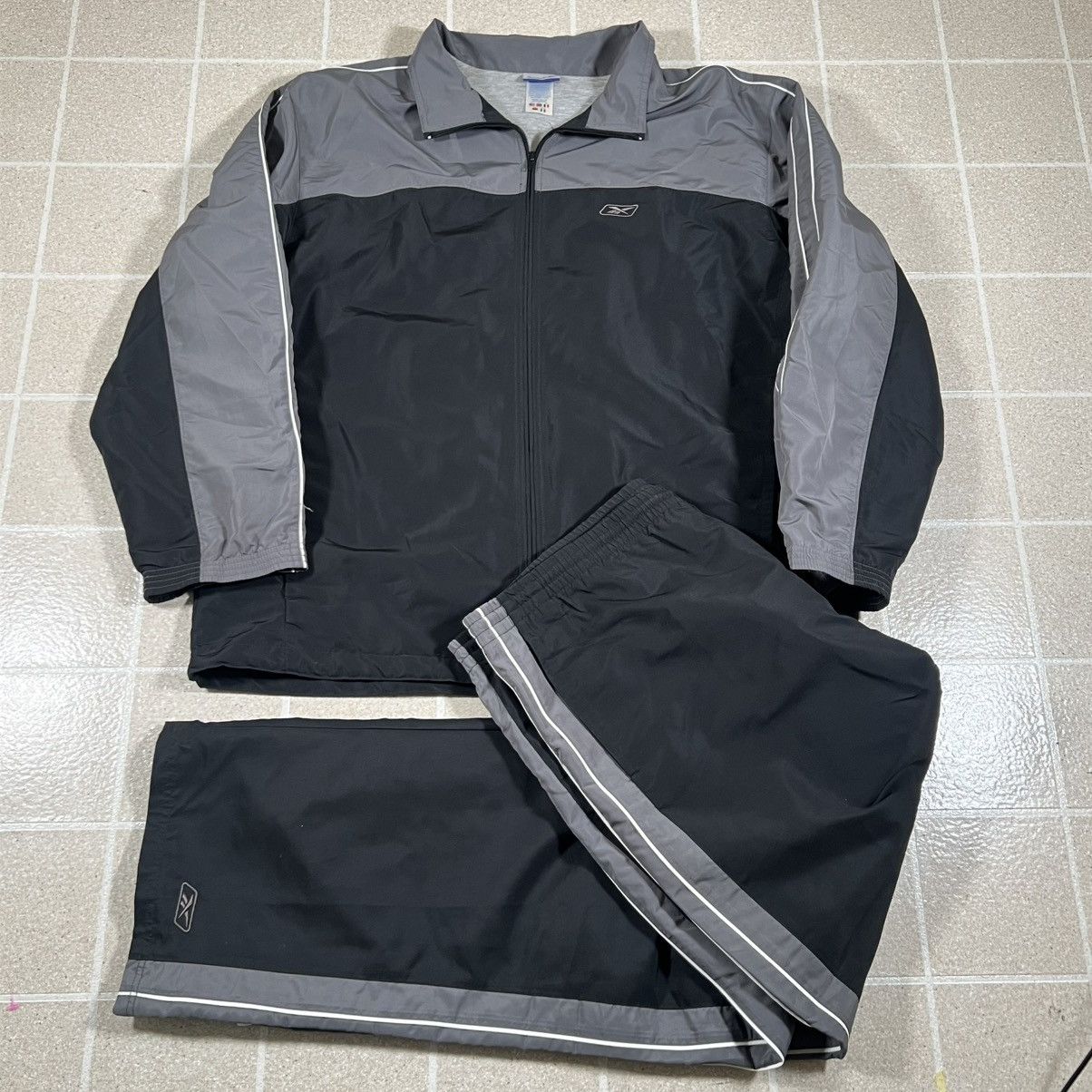 Reebok Vintage Y2K Reebok Warm-Up Track Suit Jacket Pants sz XXL Size US 44 / EU 60 - 1 Thumbnail