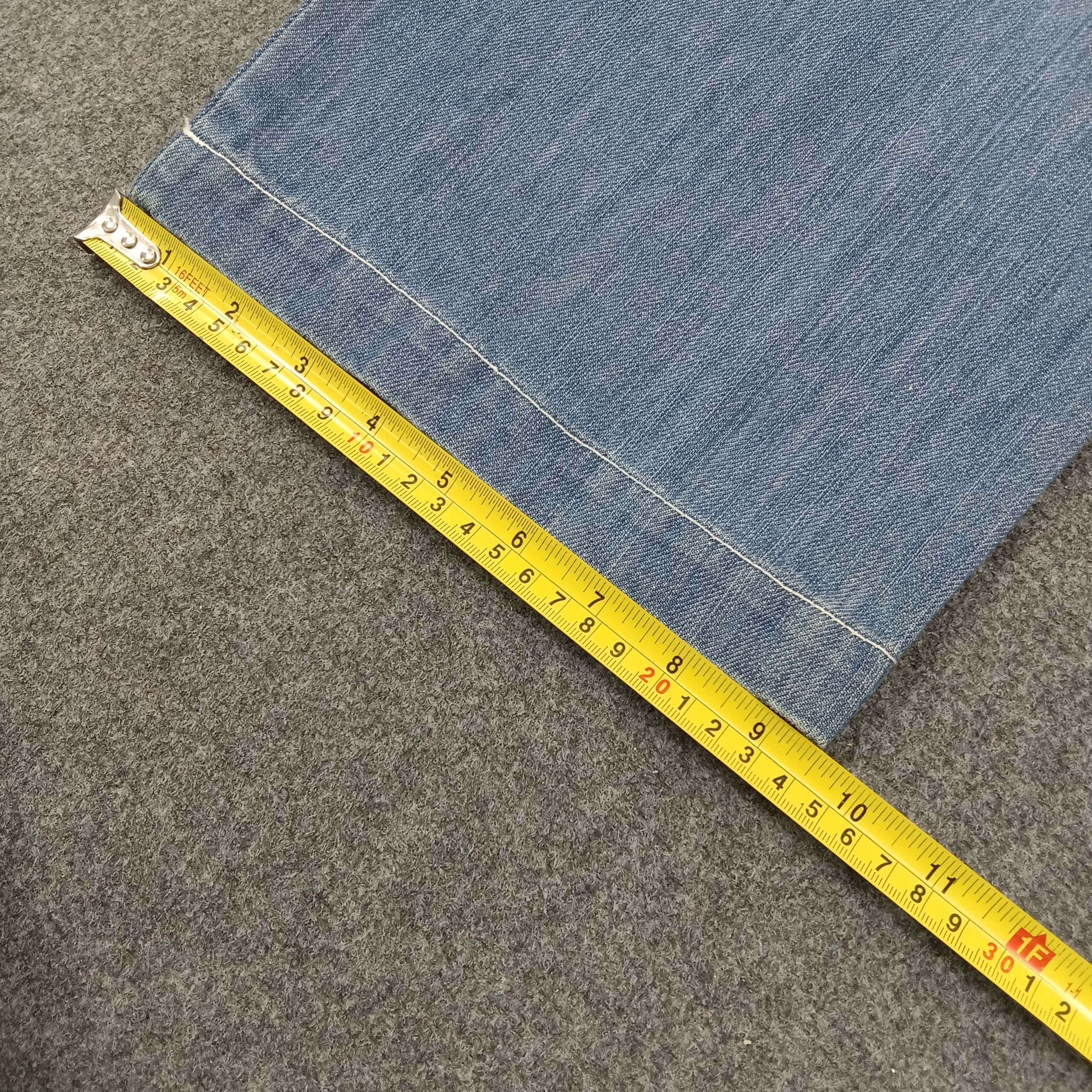Karl Kani × Vintage Karl Kani American Baggy Style Cargo Denim Jeans Size US 27 - 15 Thumbnail