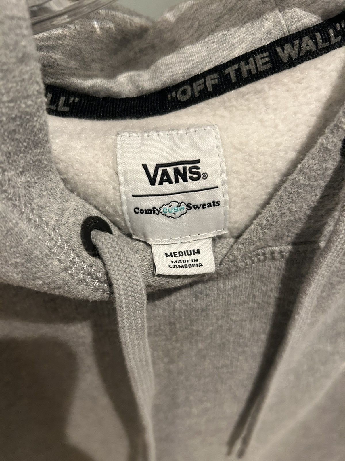 Vans Gray vans hoodie Size US S / EU 44-46 / 1 - 3 Thumbnail