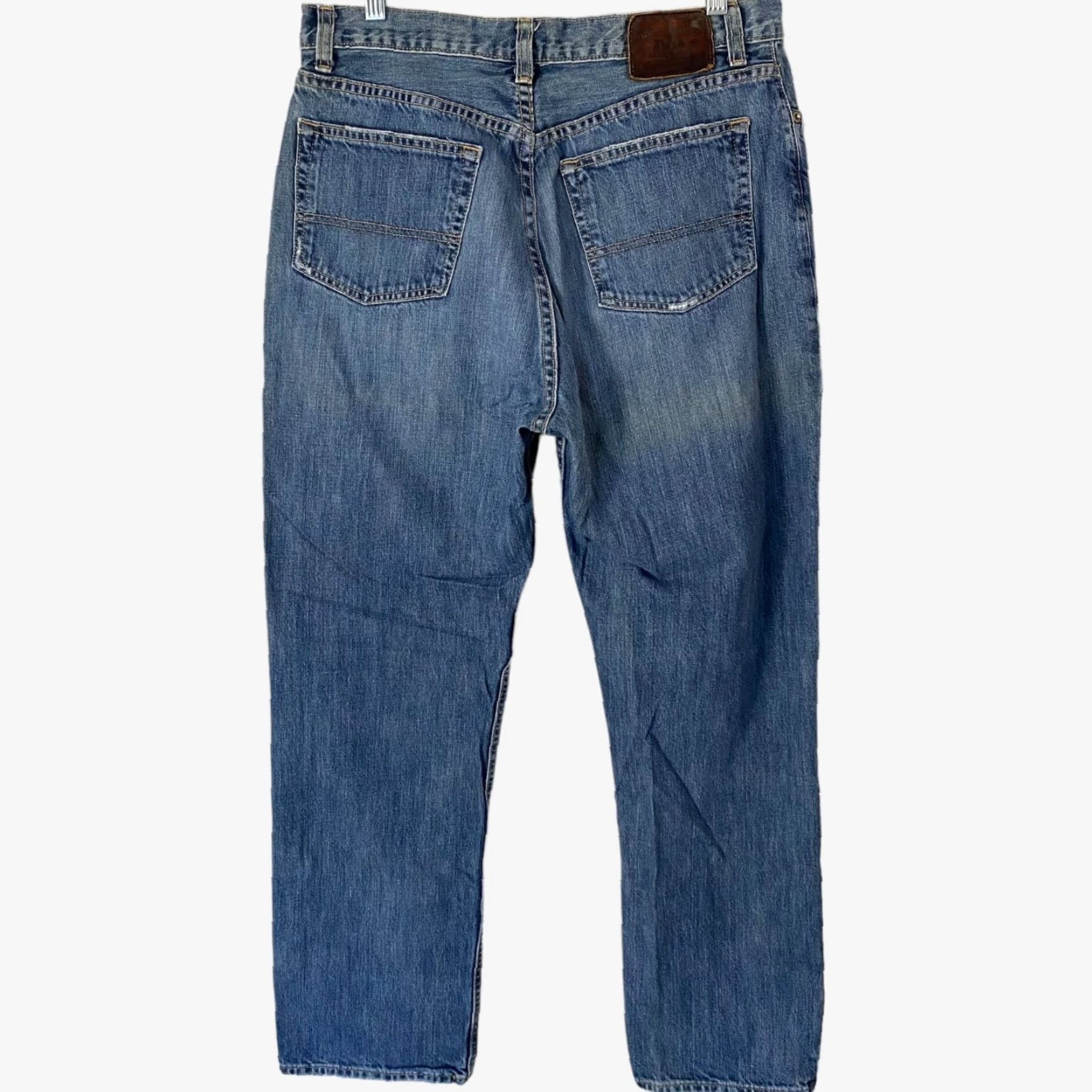 Polo Ralph Lauren VINTAGE Polo Ralph Lauren Denim Jeans Men 34x32 Blue Medium Wash Straight Leg Regular 5-Pocket Mens Size US S / EU 44-46 / 1 - 3 Thumbnail