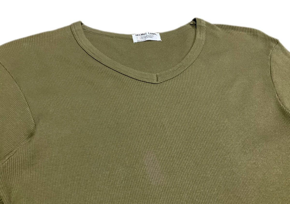 Designer × Helmut Lang 🔥Vintage Helmut Lang Thermal Tee Size M / US 6-8 / IT 42-44 - 3 Thumbnail