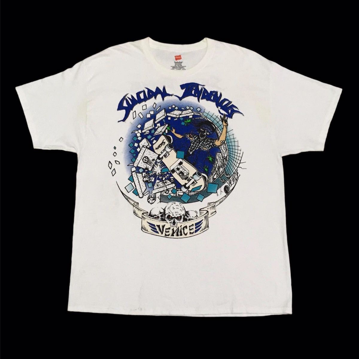 image of Band Tees x Vintage Suicidal Tendencies in White, Men's (Size XL)