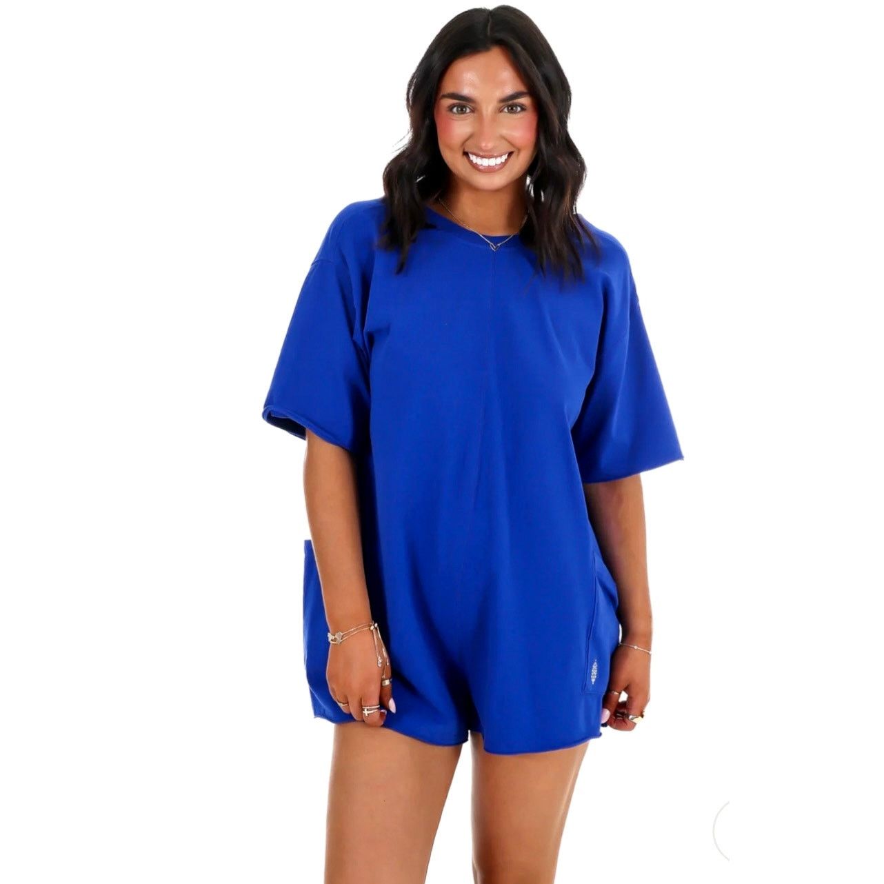 Free People Free People Hot Shot T-Shirt Romper Electric Shock XS Size 26" / US 2 / IT 38 - 2 Thumbnail