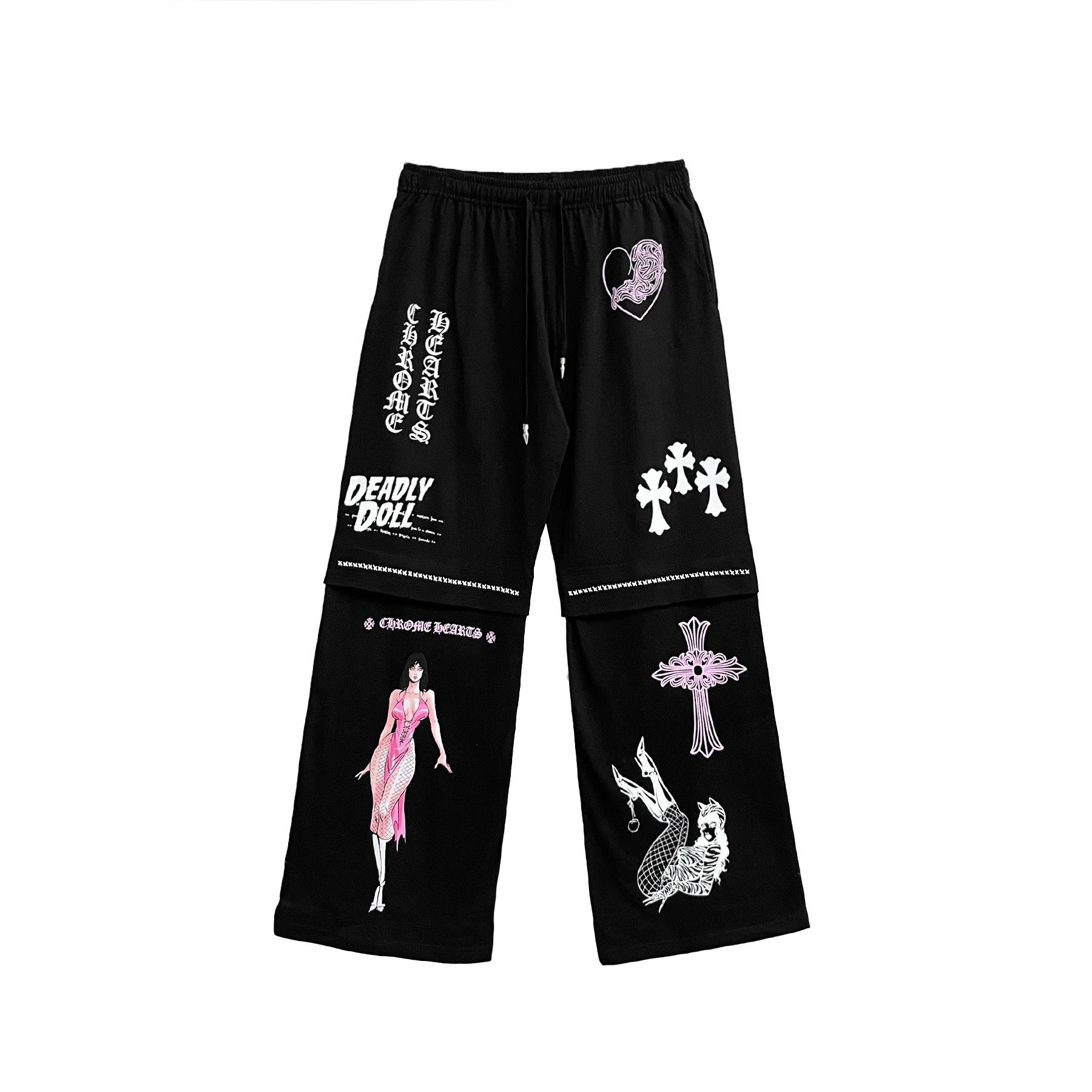 Deadly Doll Chrome Hearts Sweatpants | Grailed