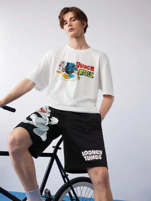 Japanese Brand × Vintage Cartoon DRIP shorts vintage RETRO Size US 36 / EU 52 - 4 Thumbnail