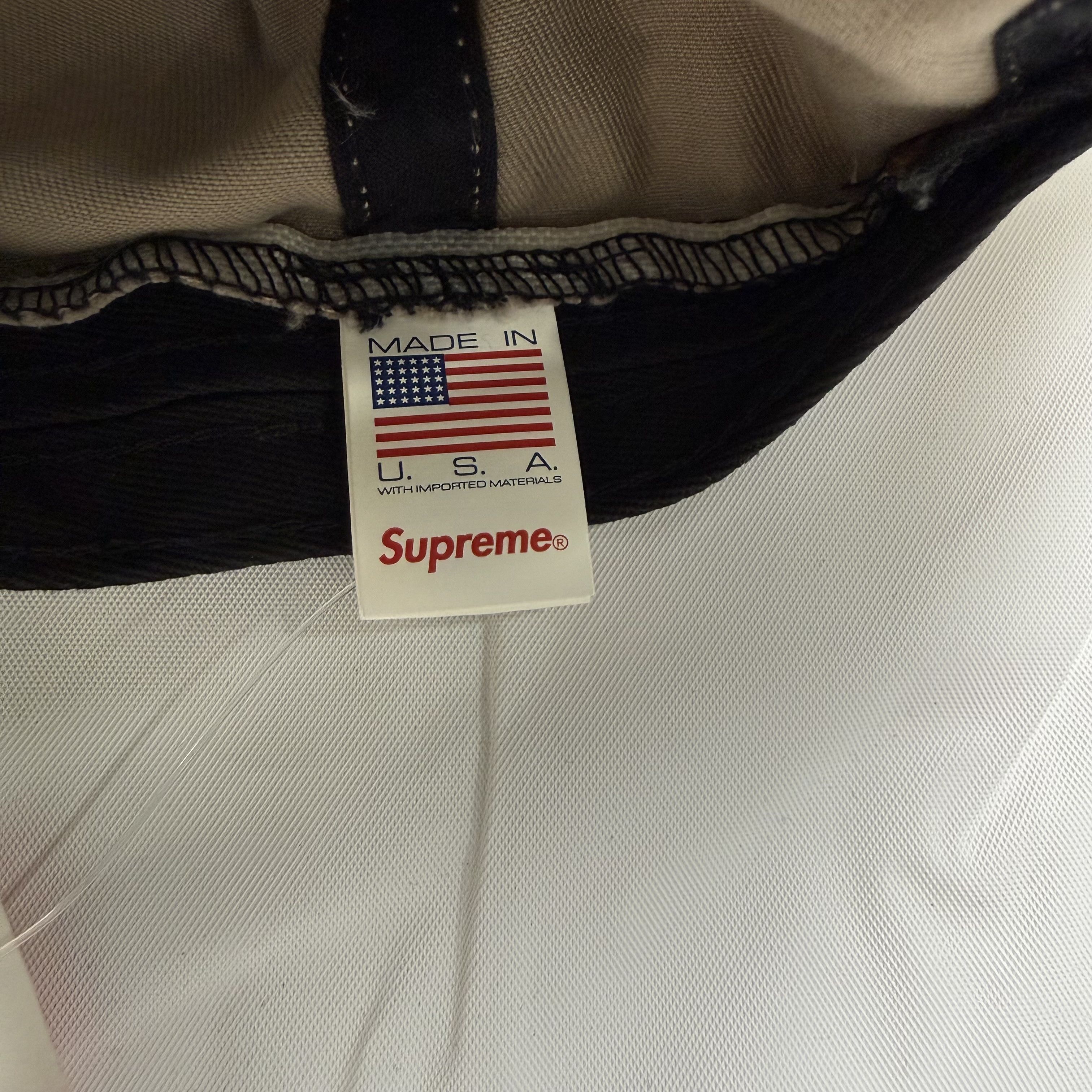 Supreme Supreme 2-Tone S Logo 6-Panel Hat Corduroy Brim Size ONE SIZE - 8 Thumbnail