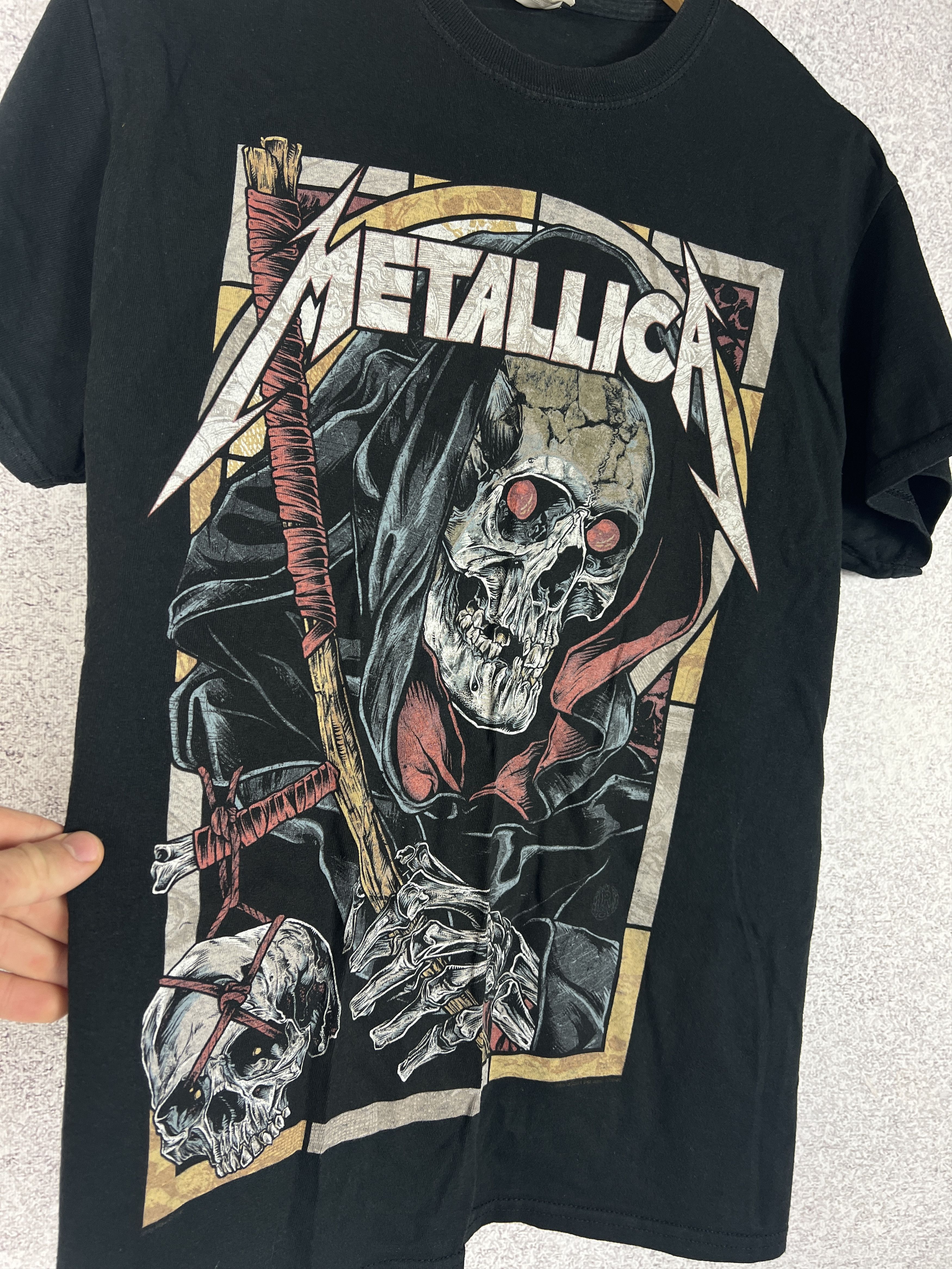 Metallica Metallica Death Reaper T-Shirt Band Tee Size US M / EU 48-50 / 2 - 3 Thumbnail