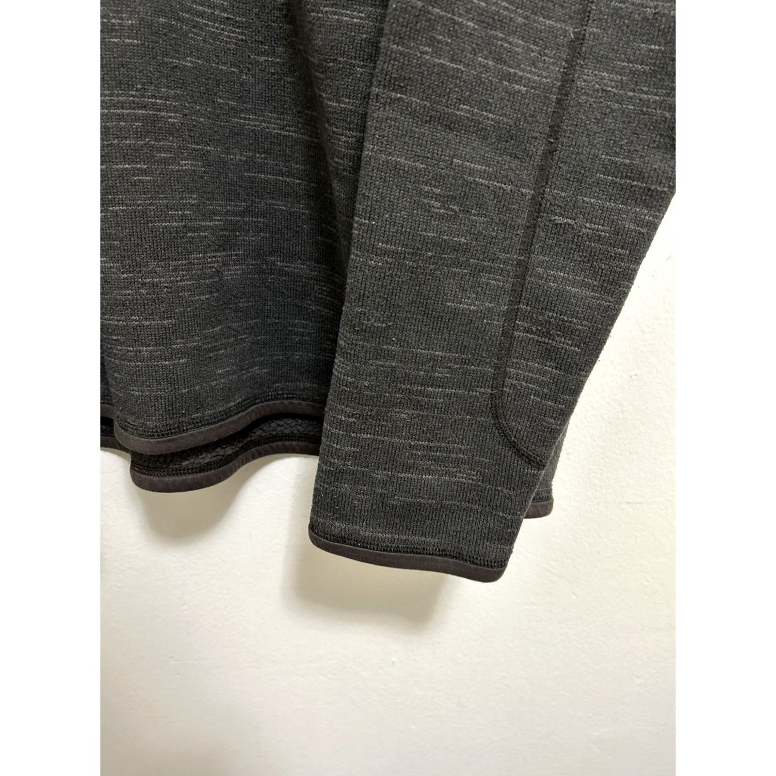 Patagonia Patagonia Sweater Pullover 1/4 Zip Mens XL Heather Brown Fleece Mock Neck Logo Zipper Outdoor Casual Workwear 25522 Size US XL / EU 56 / 4 - 7 Thumbnail