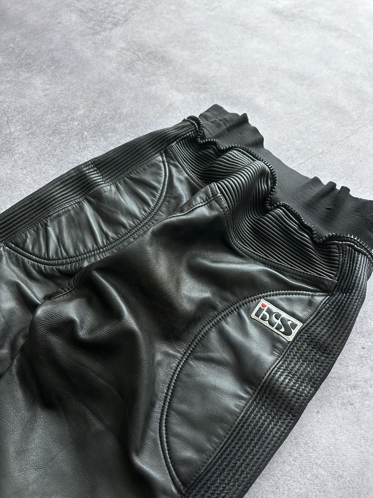 Leather Vintage Ixs Racing vintage 90s motorcycle pants rare Size US 31 - 3 Thumbnail